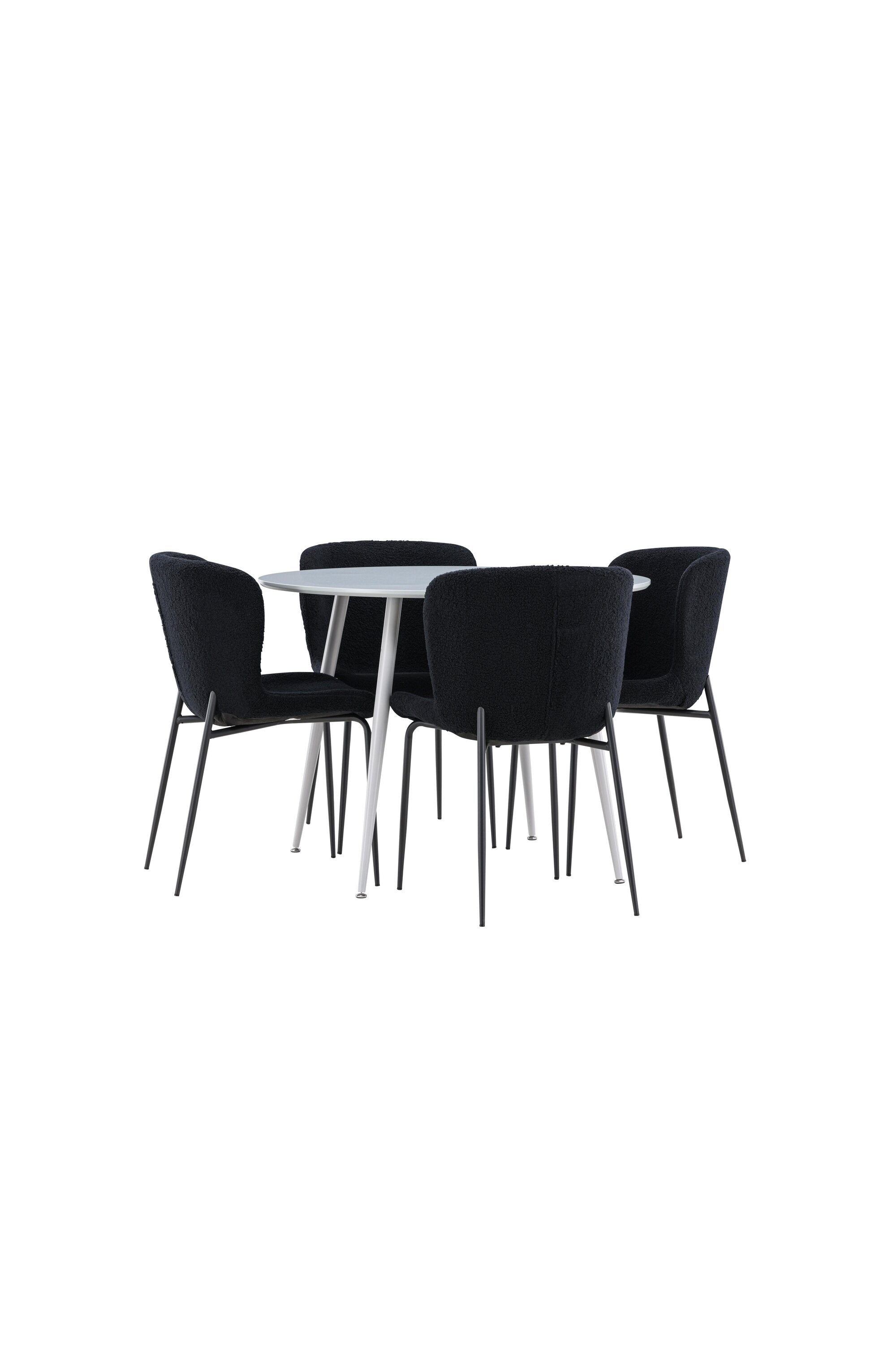 Plaza Matbord med Modesto Matstol-GR Dining Set-Venture Home-peaceofhome.se