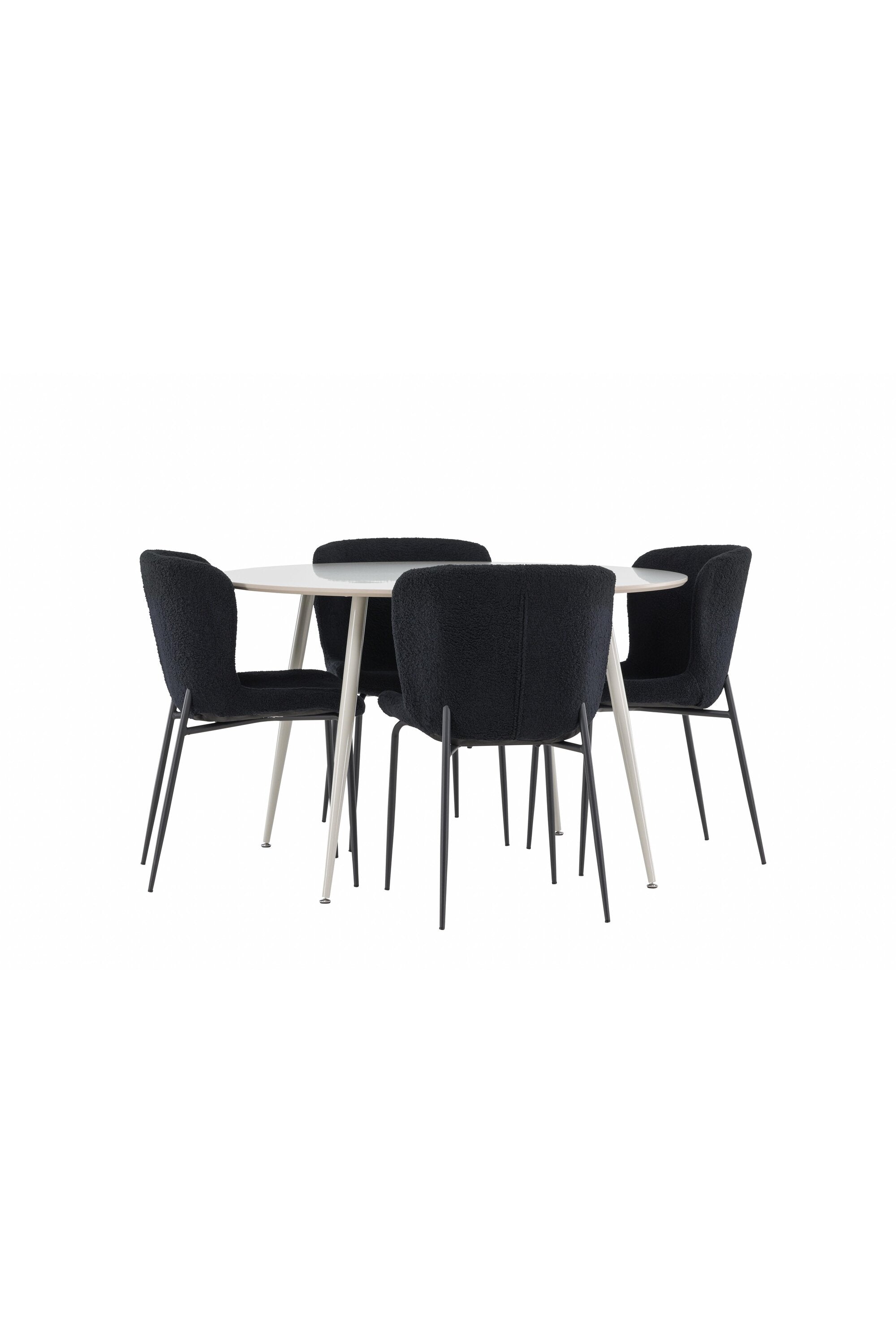 Plaza Matbord med Modesto Matstol-GR Dining Set-Venture Home-peaceofhome.se