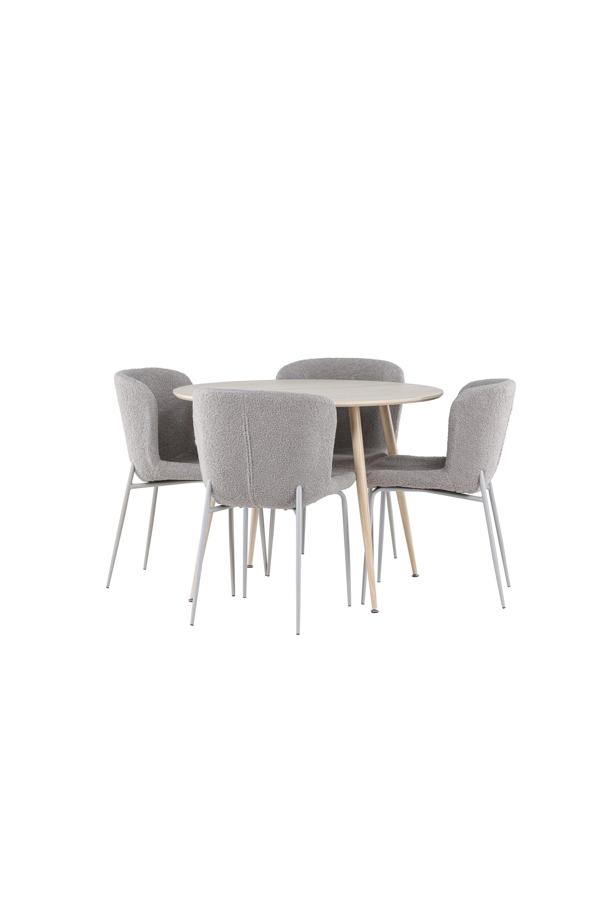 Plaza Matbord med Modesto Matstol-GR Dining Set-Venture Home-peaceofhome.se