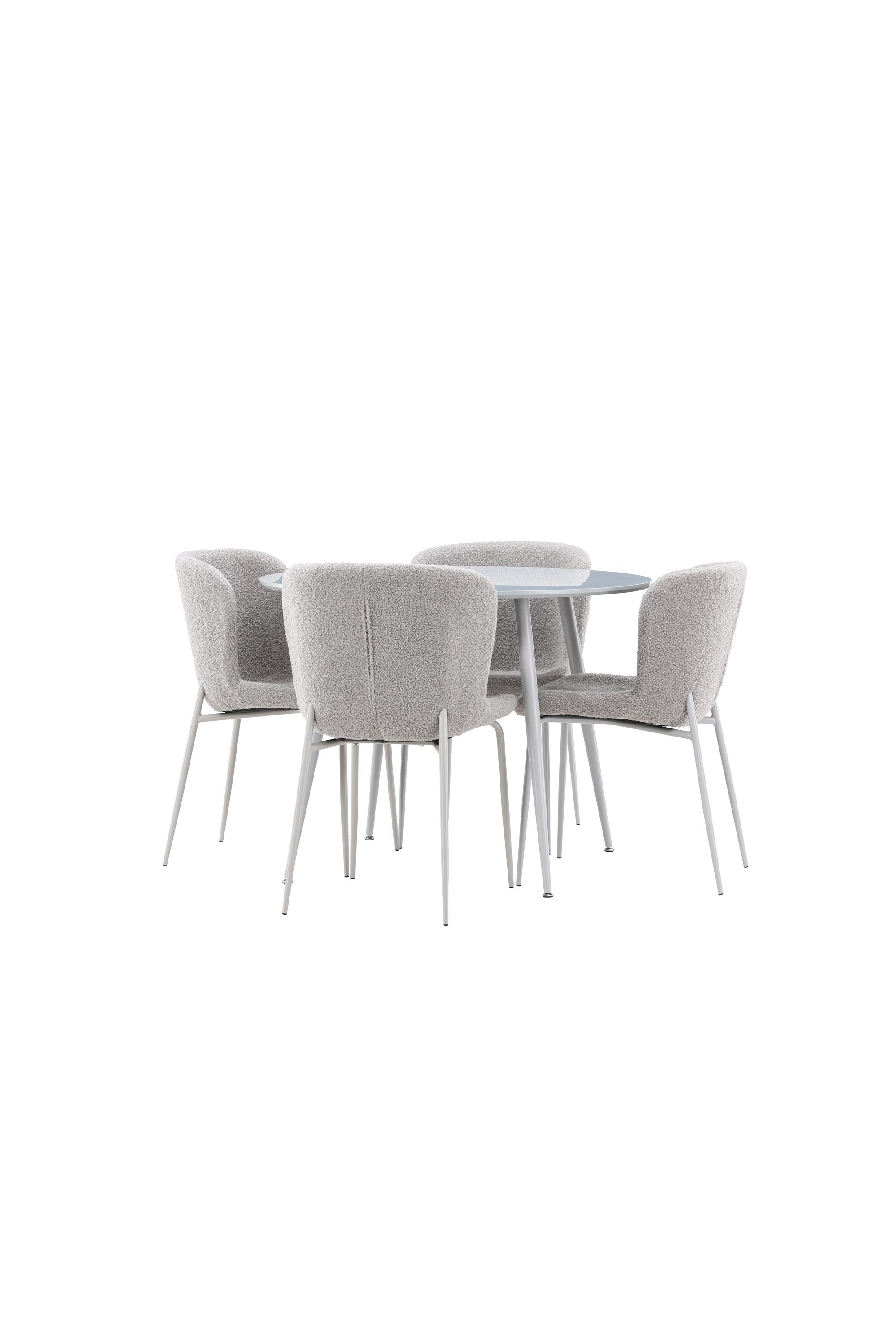 Plaza Matbord med Modesto Matstol-GR Dining Set-Venture Home-peaceofhome.se