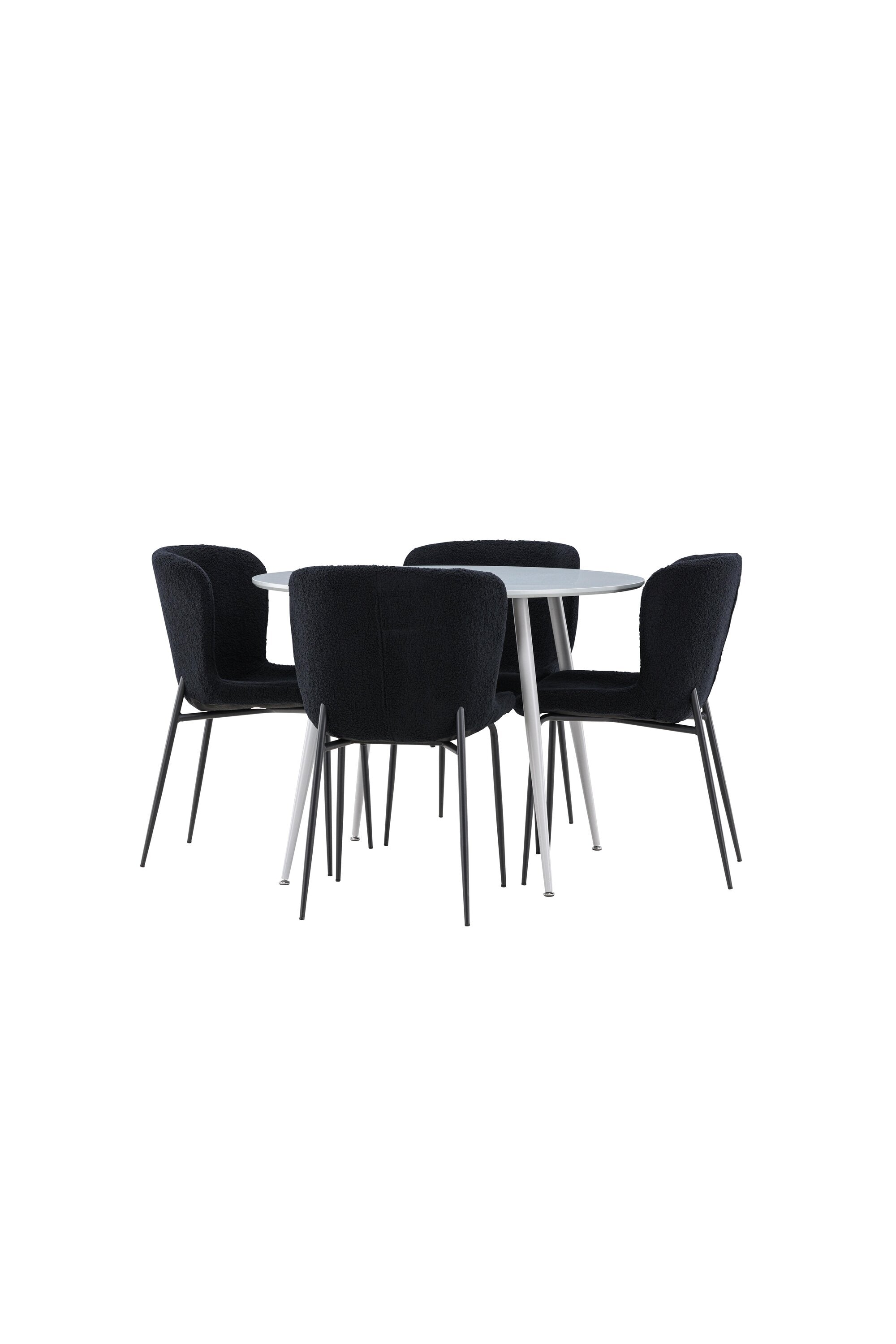 Plaza Matbord med Modesto Matstol-GR Dining Set-Venture Home-peaceofhome.se