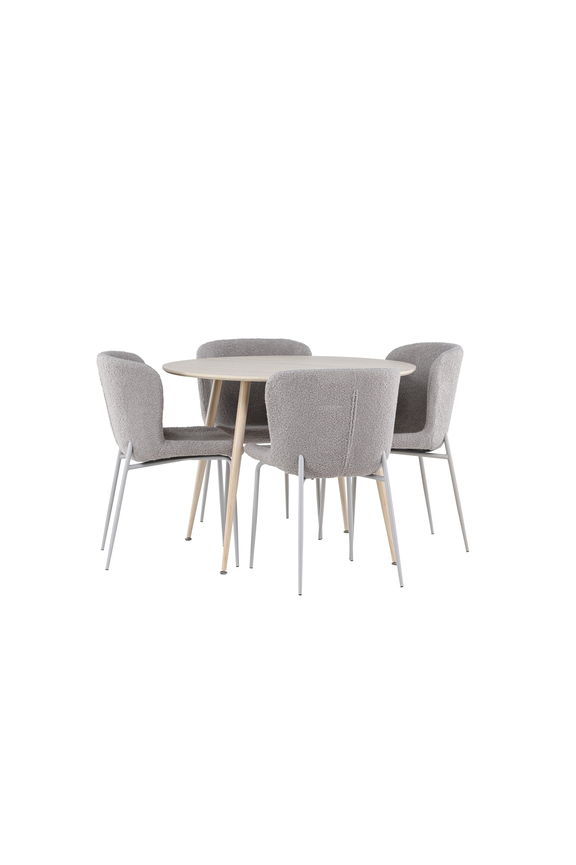 Plaza Matbord med Modesto Matstol-GR Dining Set-Venture Home-peaceofhome.se