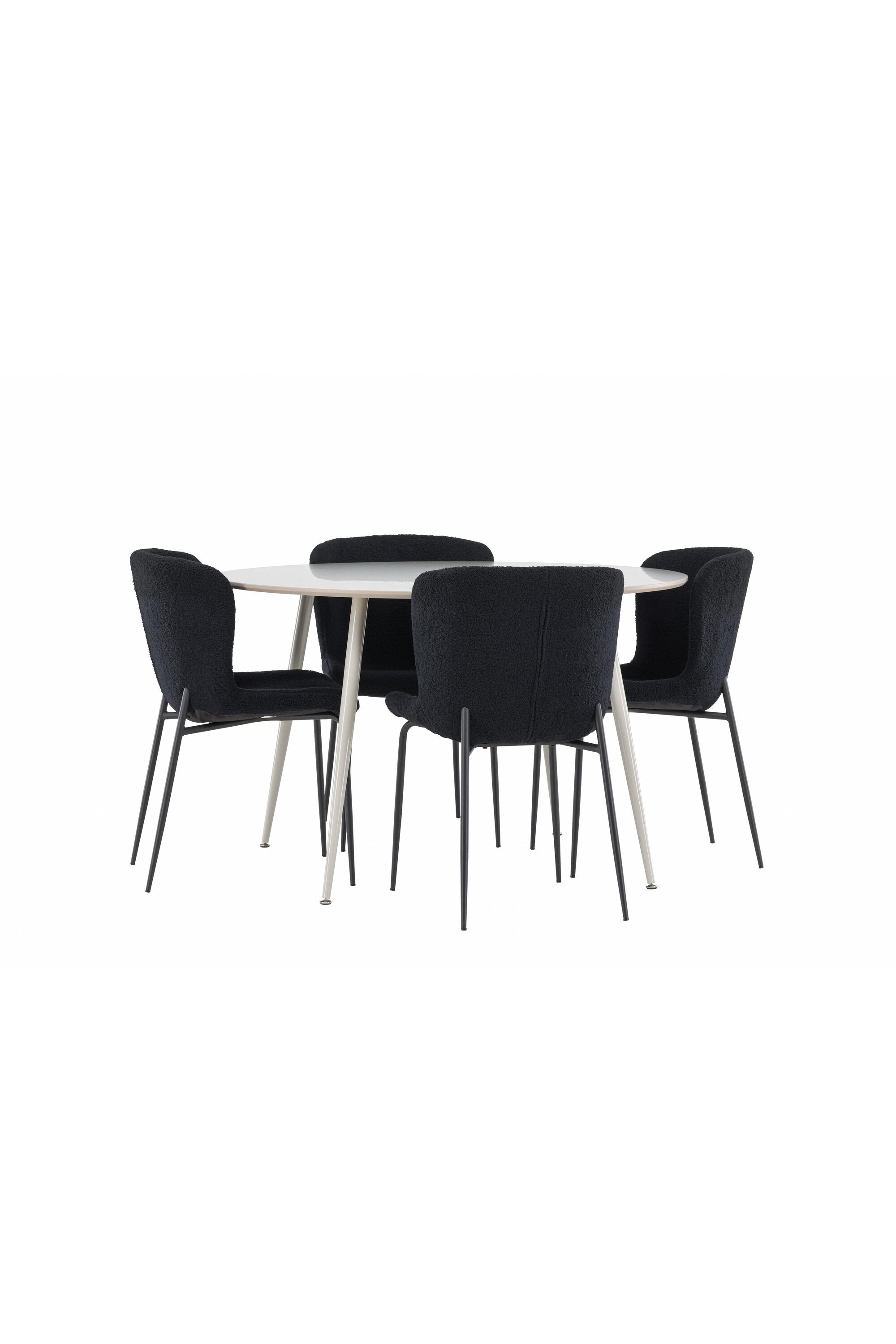 Plaza Matbord med Modesto Matstol-GR Dining Set-Venture Home-peaceofhome.se