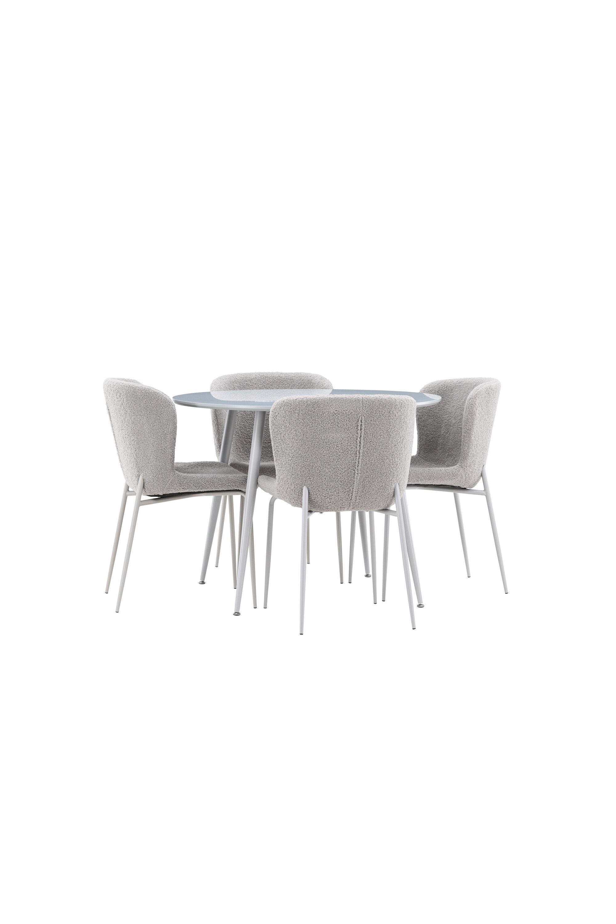 Plaza Matbord med Modesto Matstol-GR Dining Set-Venture Home-peaceofhome.se