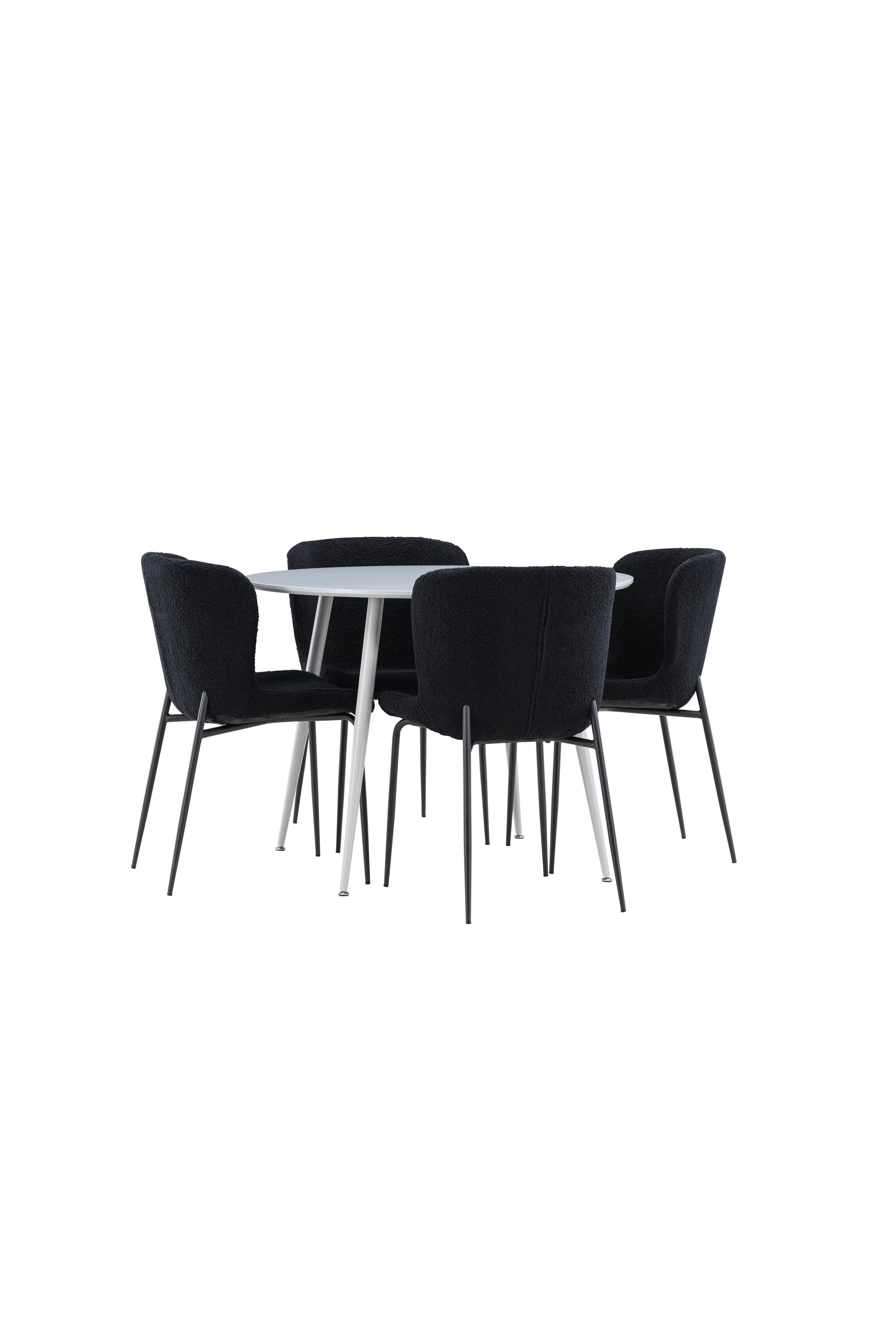 Plaza Matbord med Modesto Matstol-GR Dining Set-Venture Home-peaceofhome.se