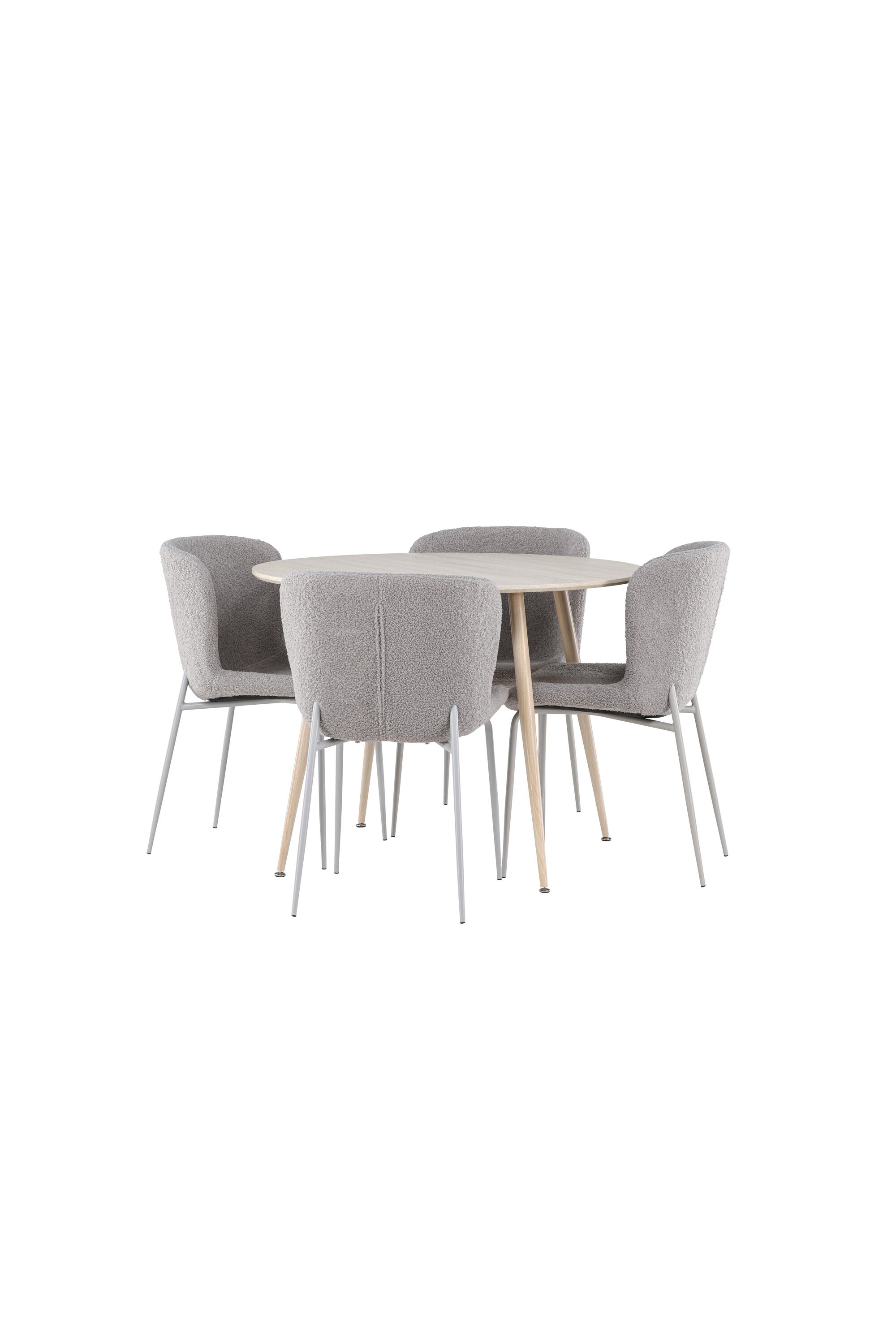 Plaza Matbord med Modesto Matstol-GR Dining Set-Venture Home-peaceofhome.se