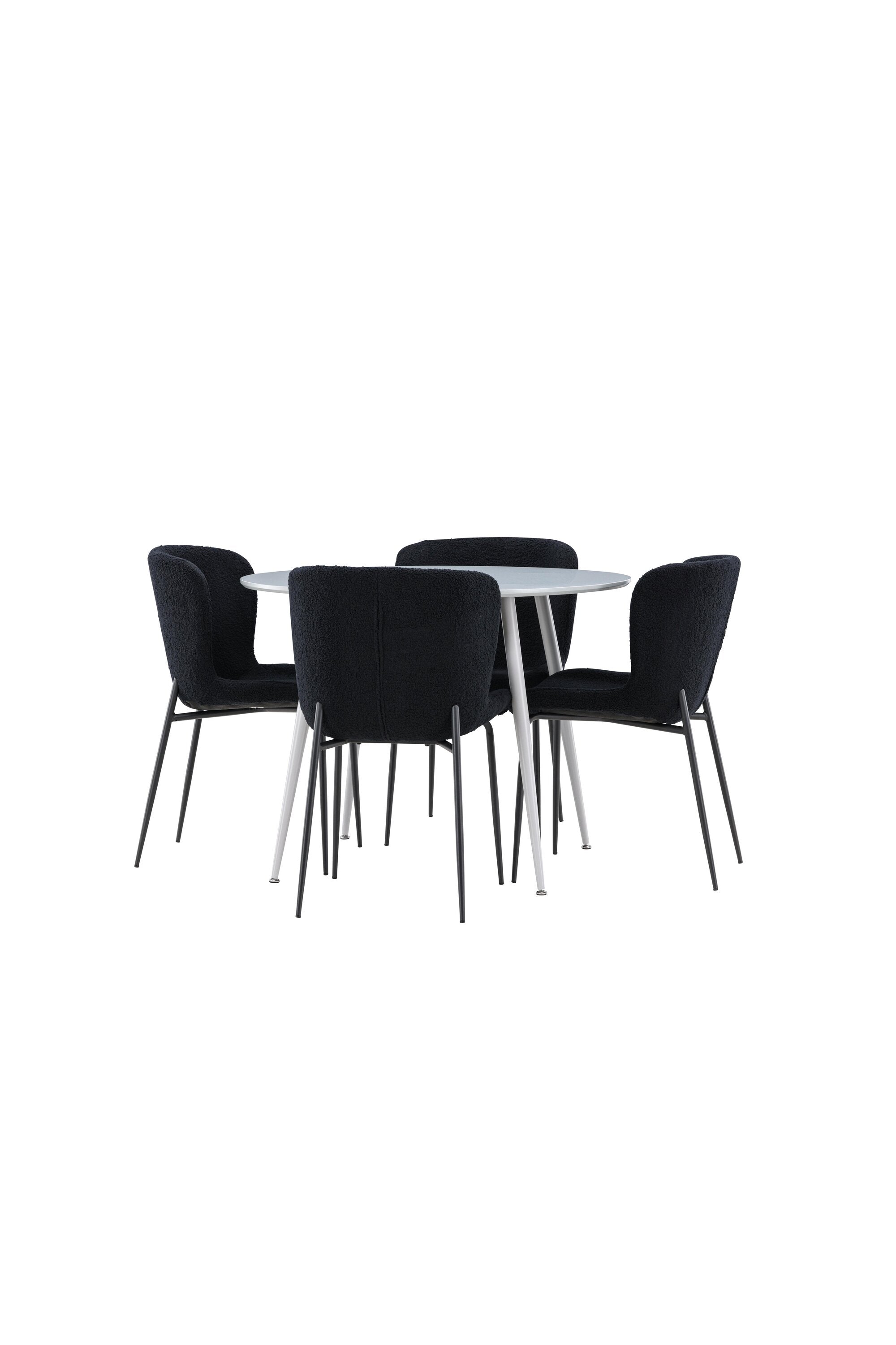 Plaza Matbord med Modesto Matstol-GR Dining Set-Venture Home-peaceofhome.se