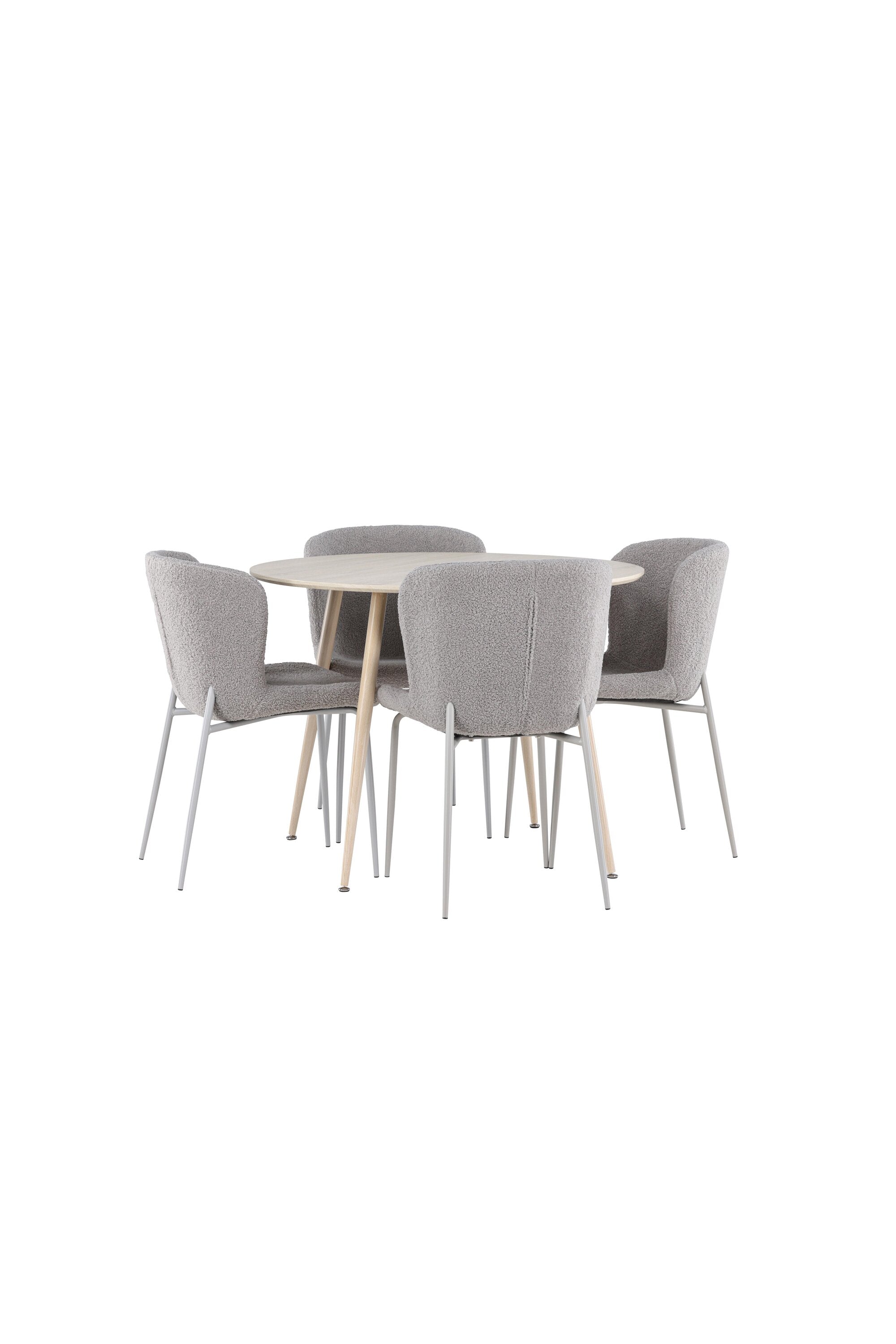 Plaza Matbord med Modesto Matstol-GR Dining Set-Venture Home-peaceofhome.se