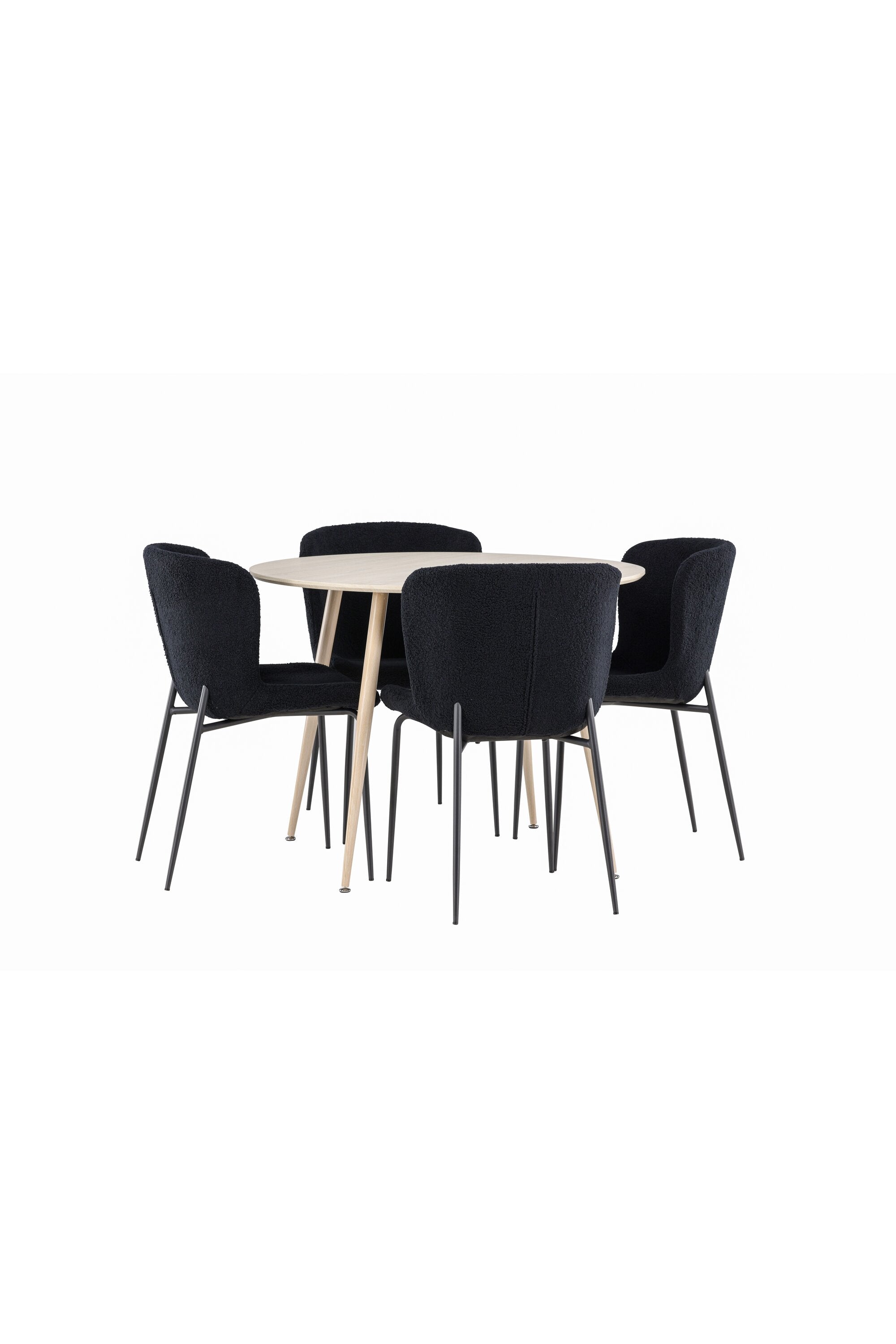 Plaza Matbord med Modesto Matstol-GR Dining Set-Venture Home-peaceofhome.se