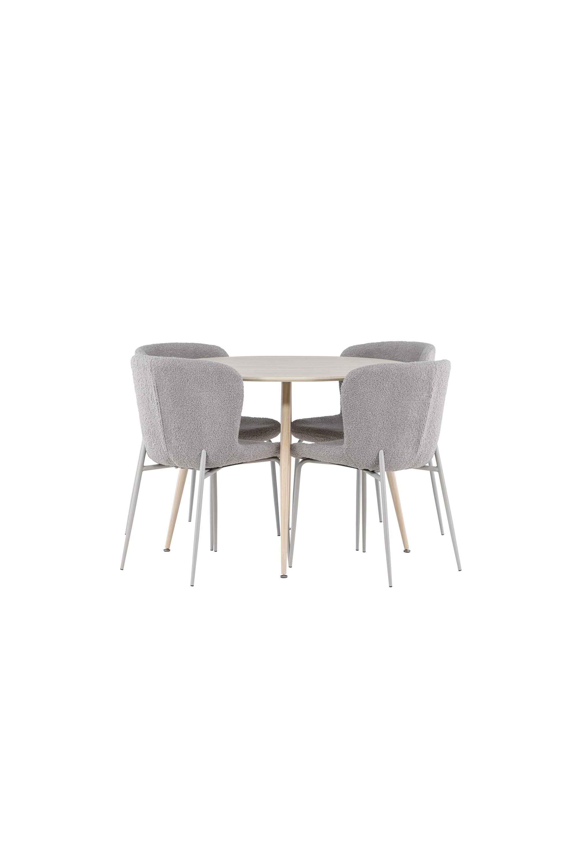 Plaza Matbord med Modesto Matstol-GR Dining Set-Venture Home-peaceofhome.se