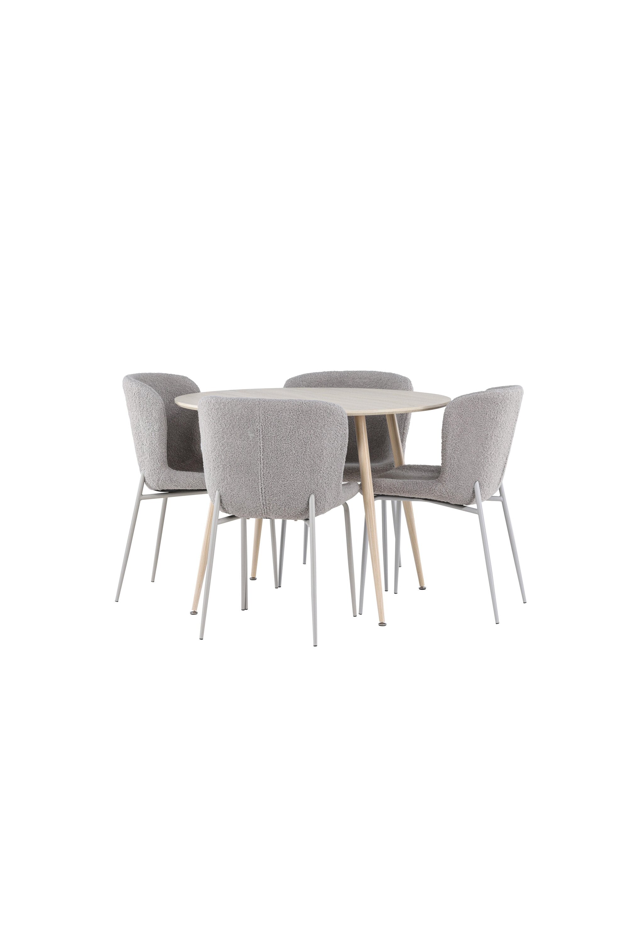 Plaza Matbord med Modesto Matstol-GR Dining Set-Venture Home-peaceofhome.se