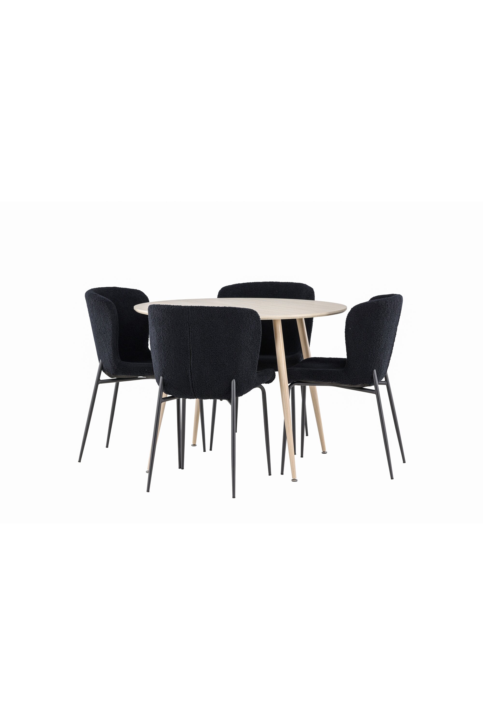 Plaza Matbord med Modesto Matstol-GR Dining Set-Venture Home-peaceofhome.se