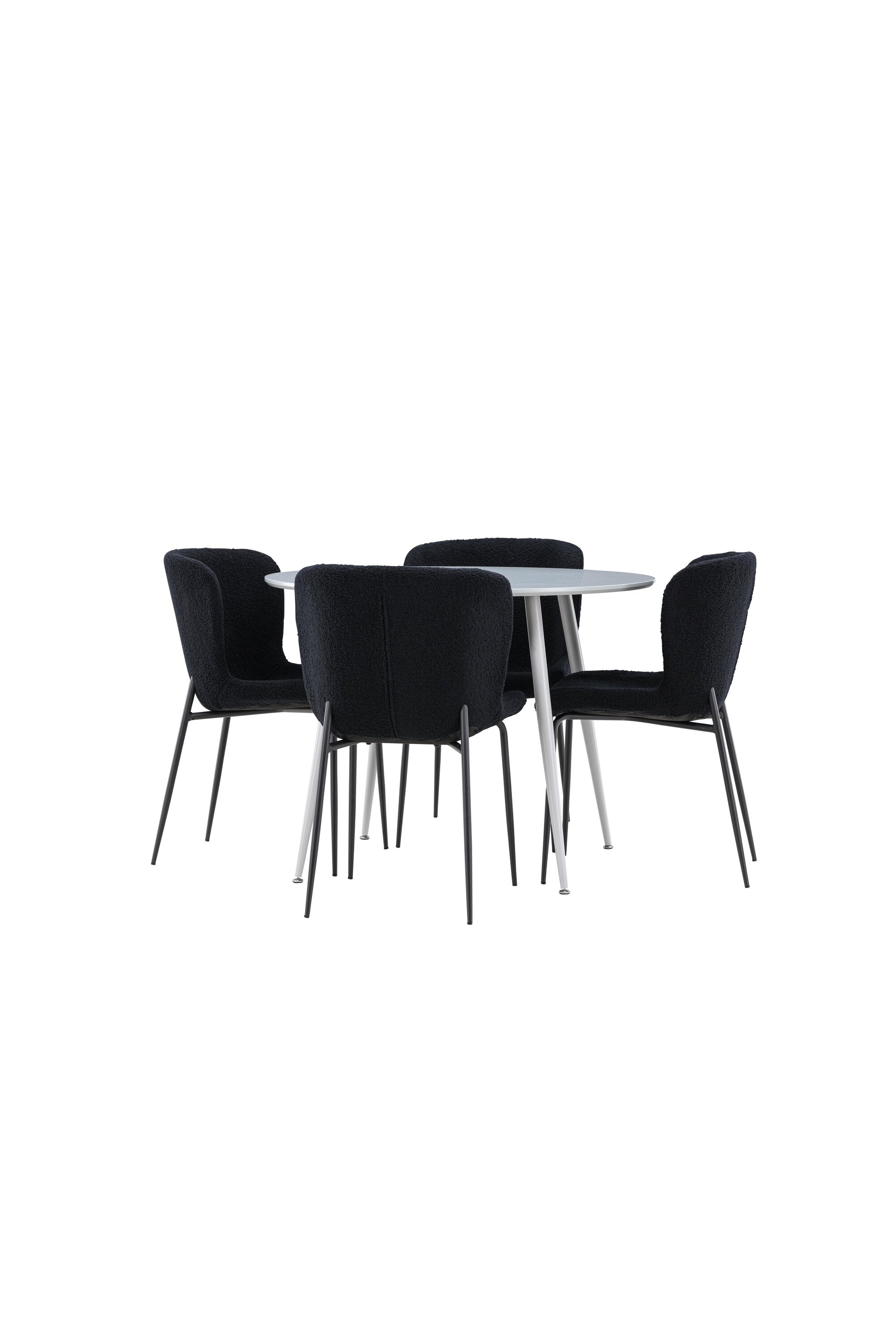 Plaza Matbord med Modesto Matstol-GR Dining Set-Venture Home-peaceofhome.se