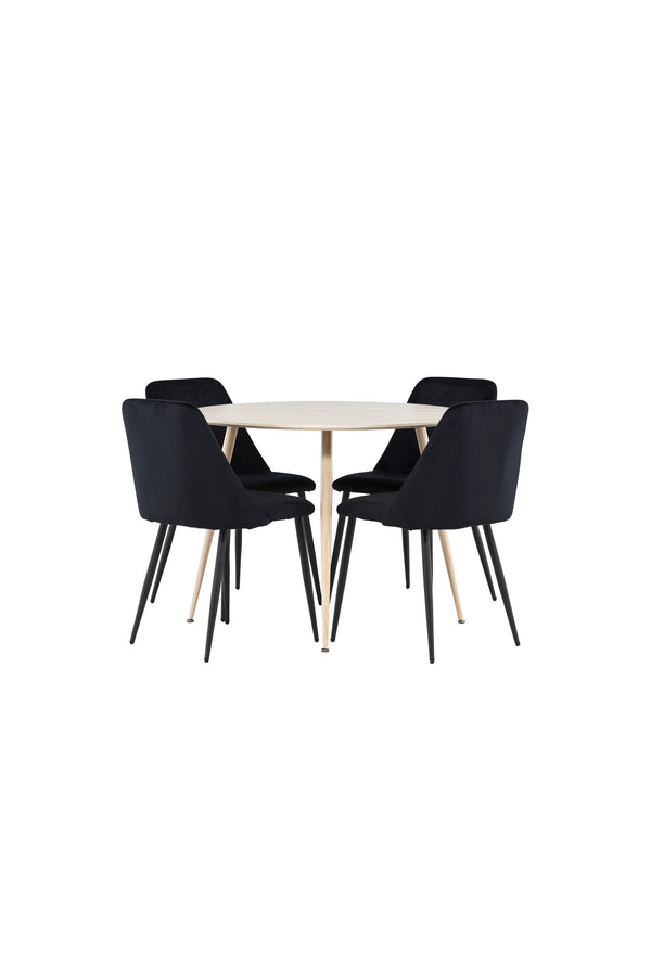 Plaza Matbord med Night Matstol-GR Dining Set-Venture Home-peaceofhome.se