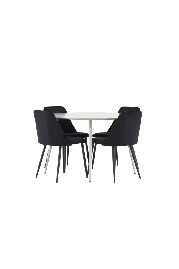 Plaza Matbord med Night Matstol-GR Dining Set-Venture Home-peaceofhome.se