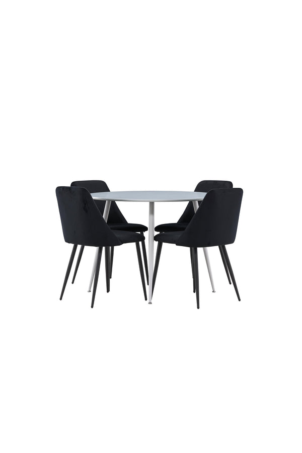 Plaza Matbord med Night Matstol-GR Dining Set-Venture Home-peaceofhome.se