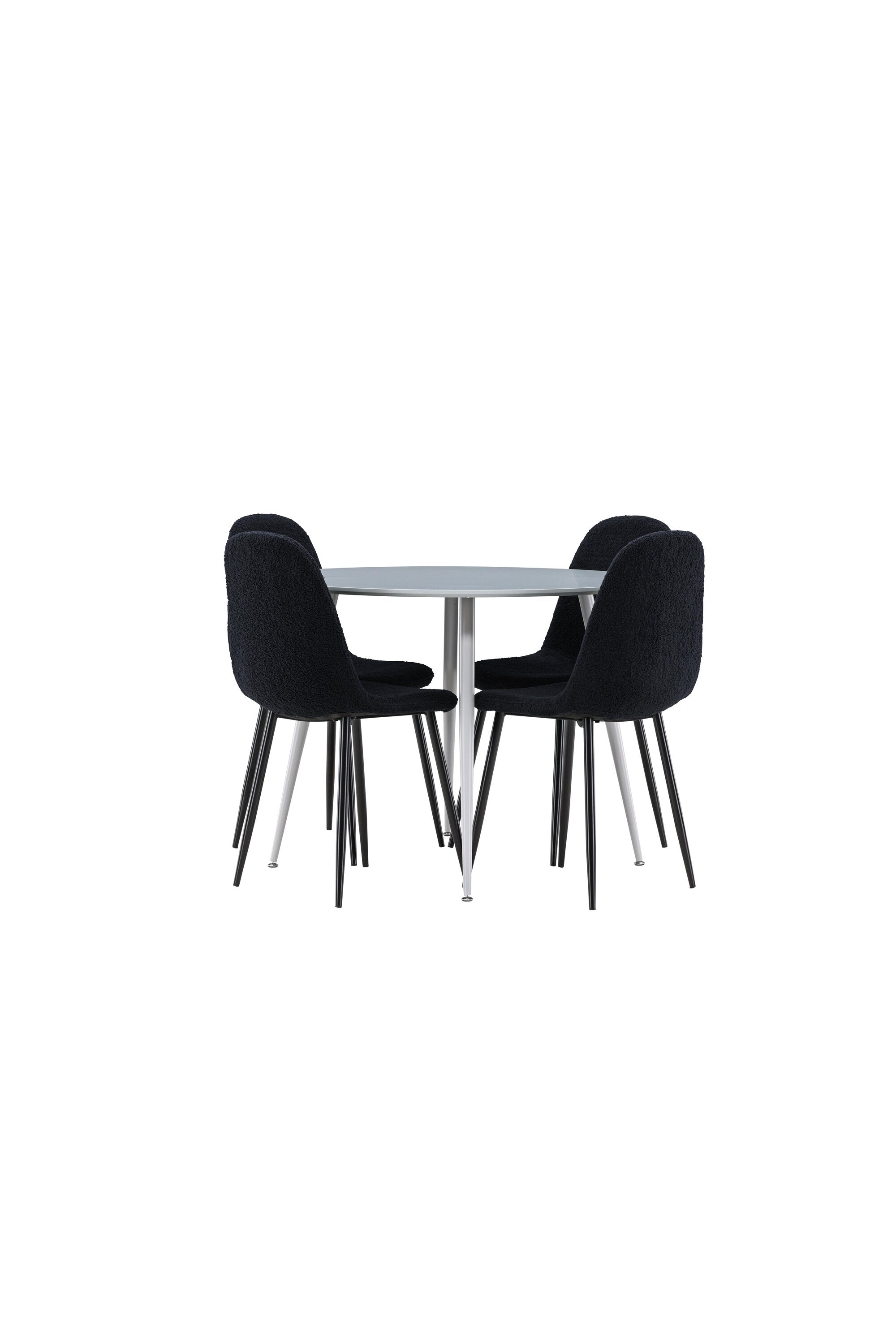 Plaza Matbord med Polar Matstol-GR Dining Set-Venture Home-peaceofhome.se