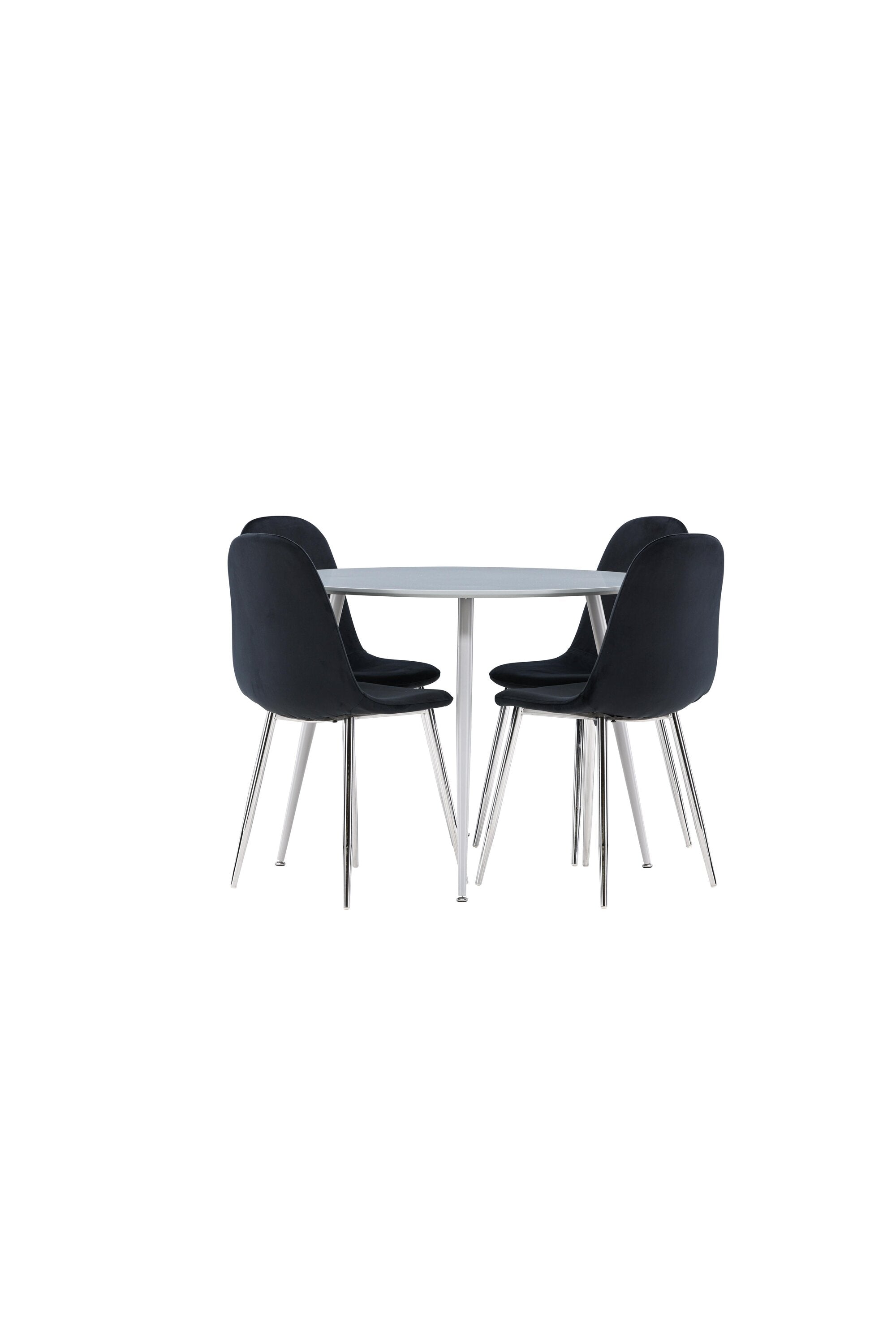 Plaza Matbord med Polar Matstol-GR Dining Set-Venture Home-peaceofhome.se