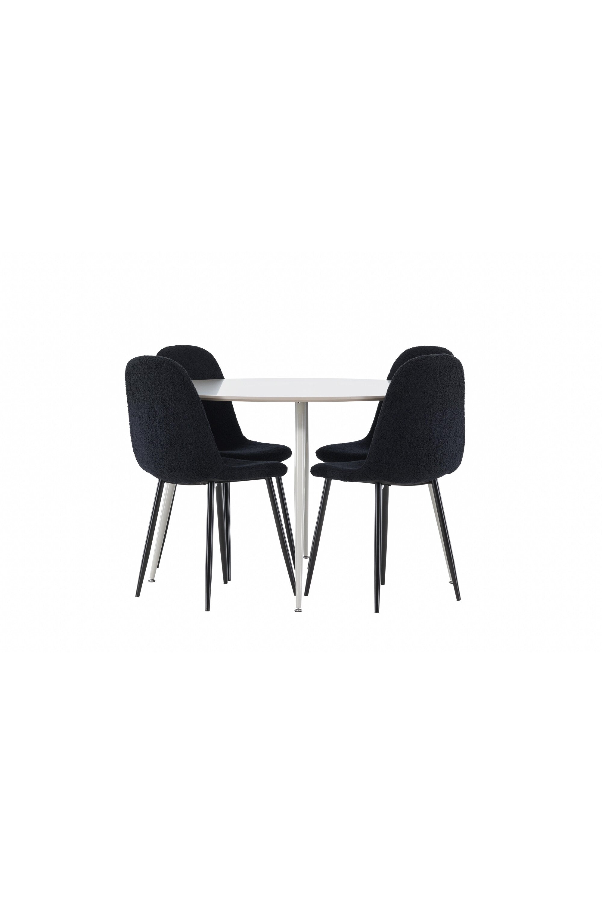 Plaza Matbord med Polar Matstol-GR Dining Set-Venture Home-peaceofhome.se