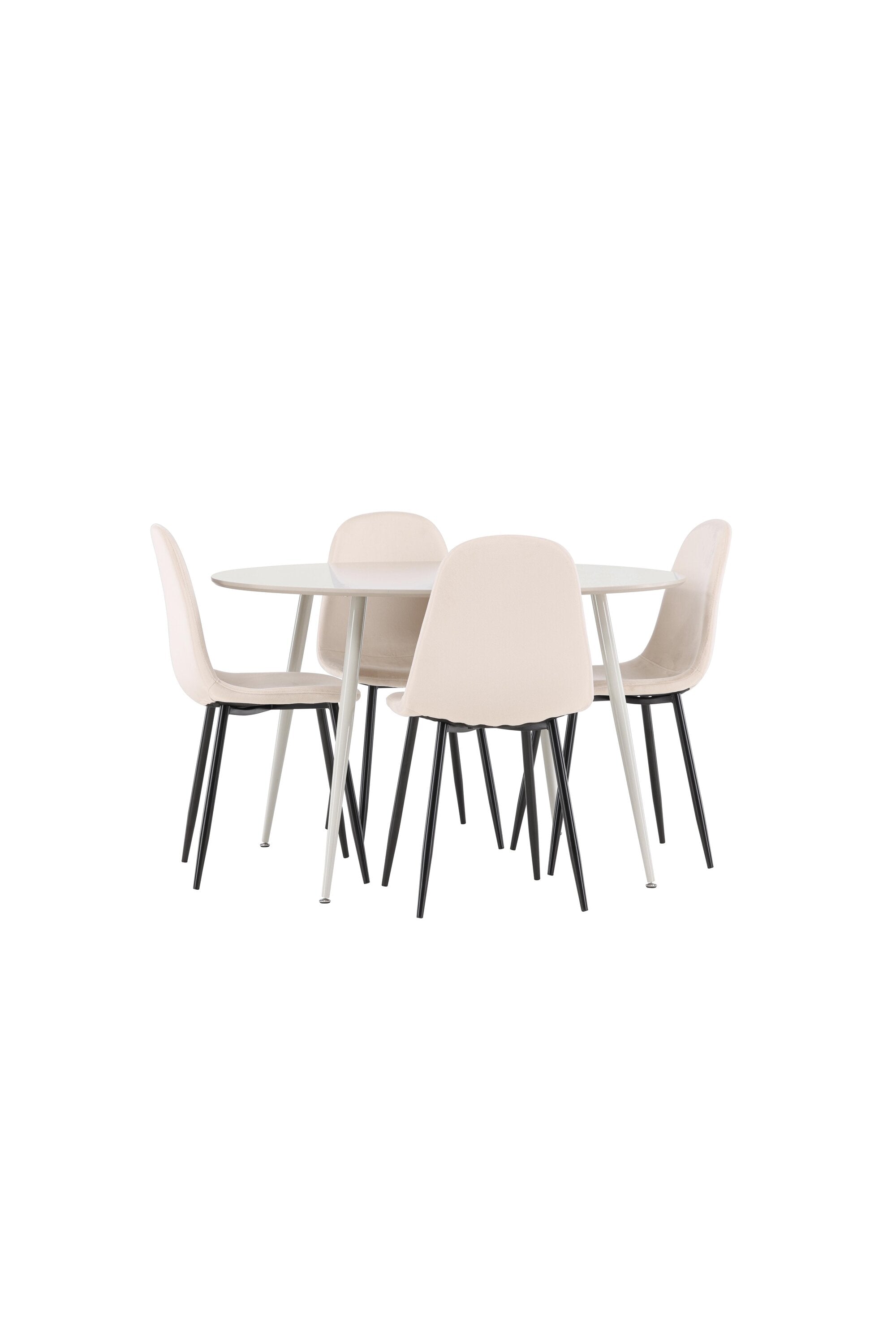 Plaza Matbord med Polar Matstol-GR Dining Set-Venture Home-peaceofhome.se