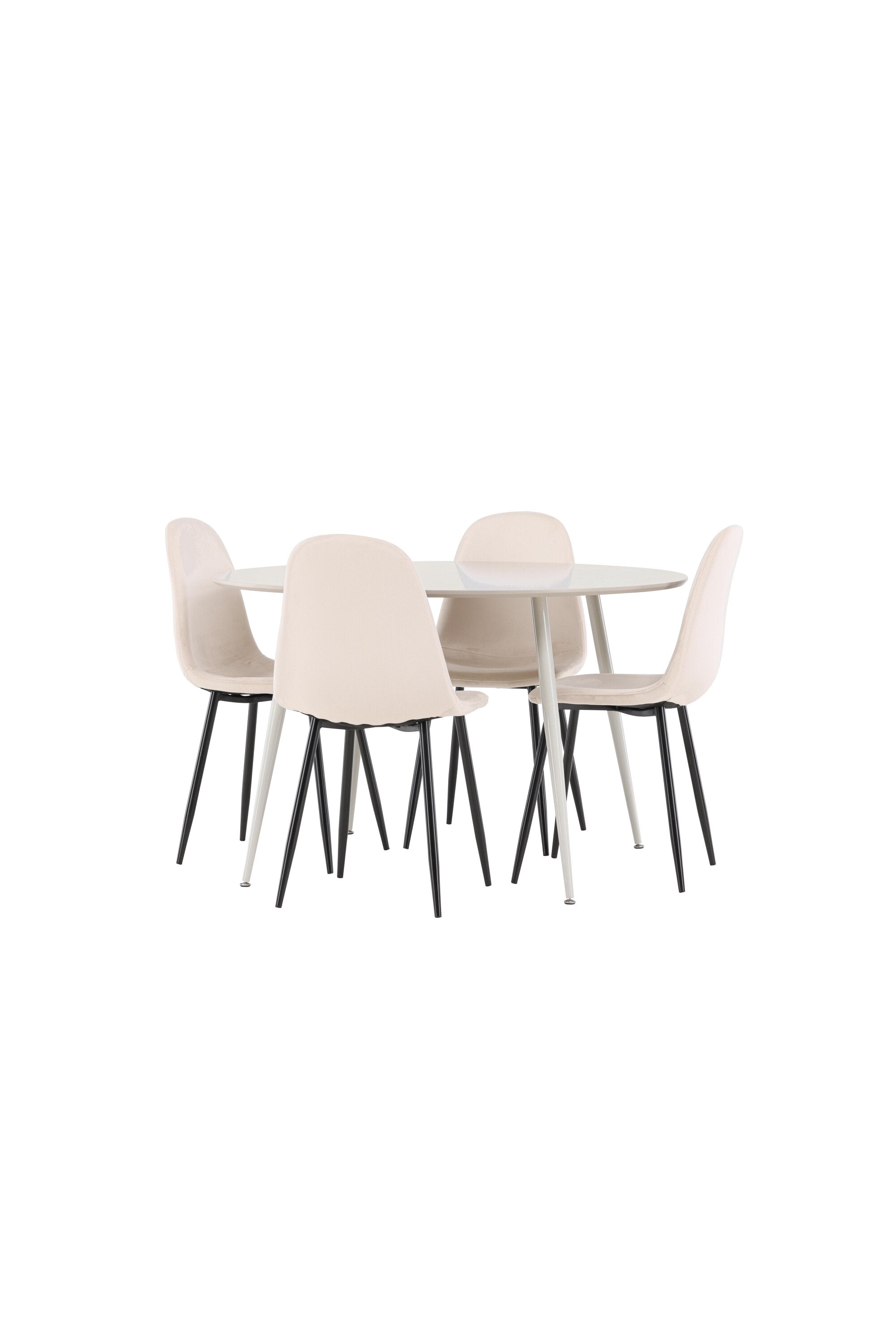 Plaza Matbord med Polar Matstol-GR Dining Set-Venture Home-peaceofhome.se