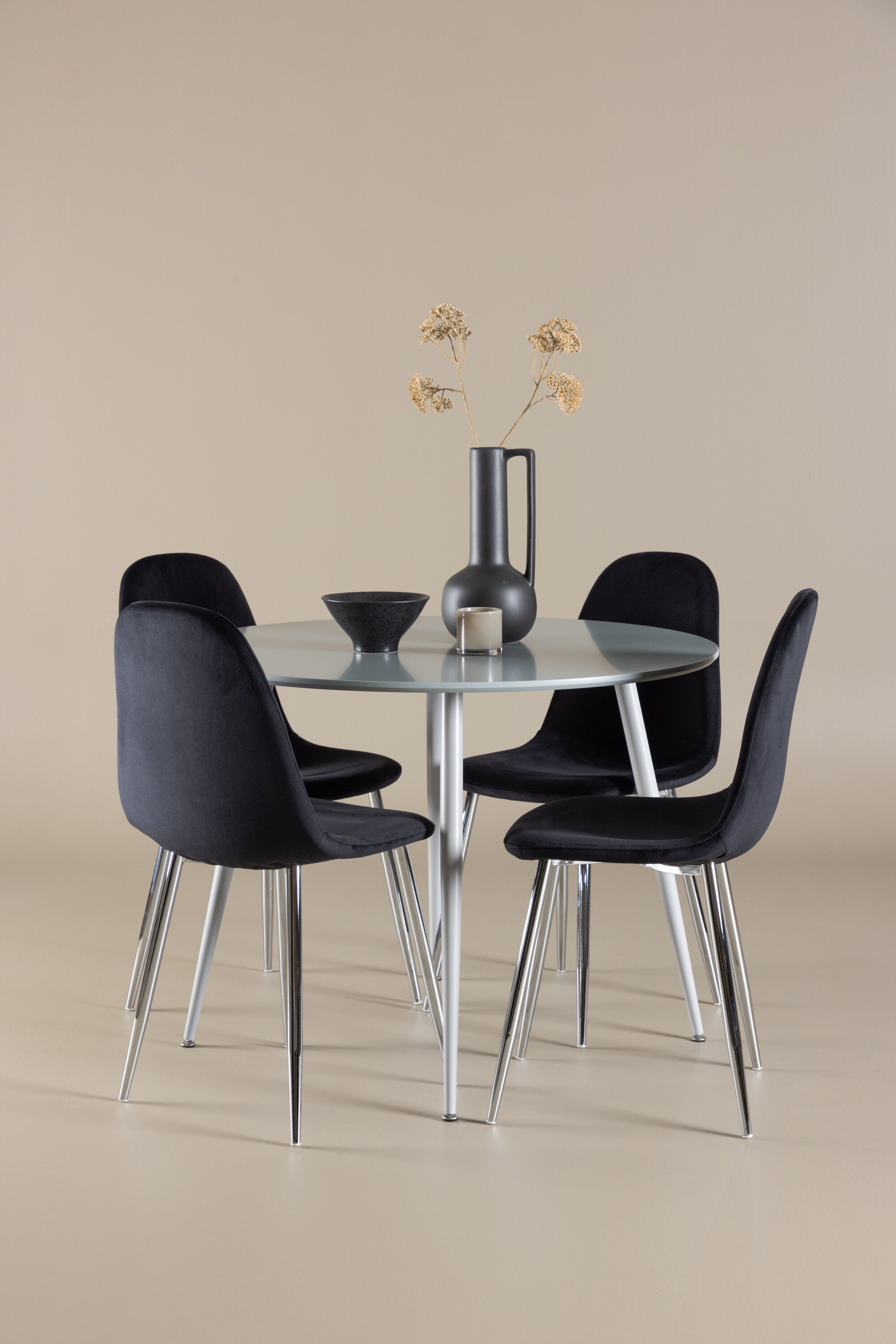 Plaza Matbord med Polar Matstol-GR Dining Set-Venture Home-peaceofhome.se