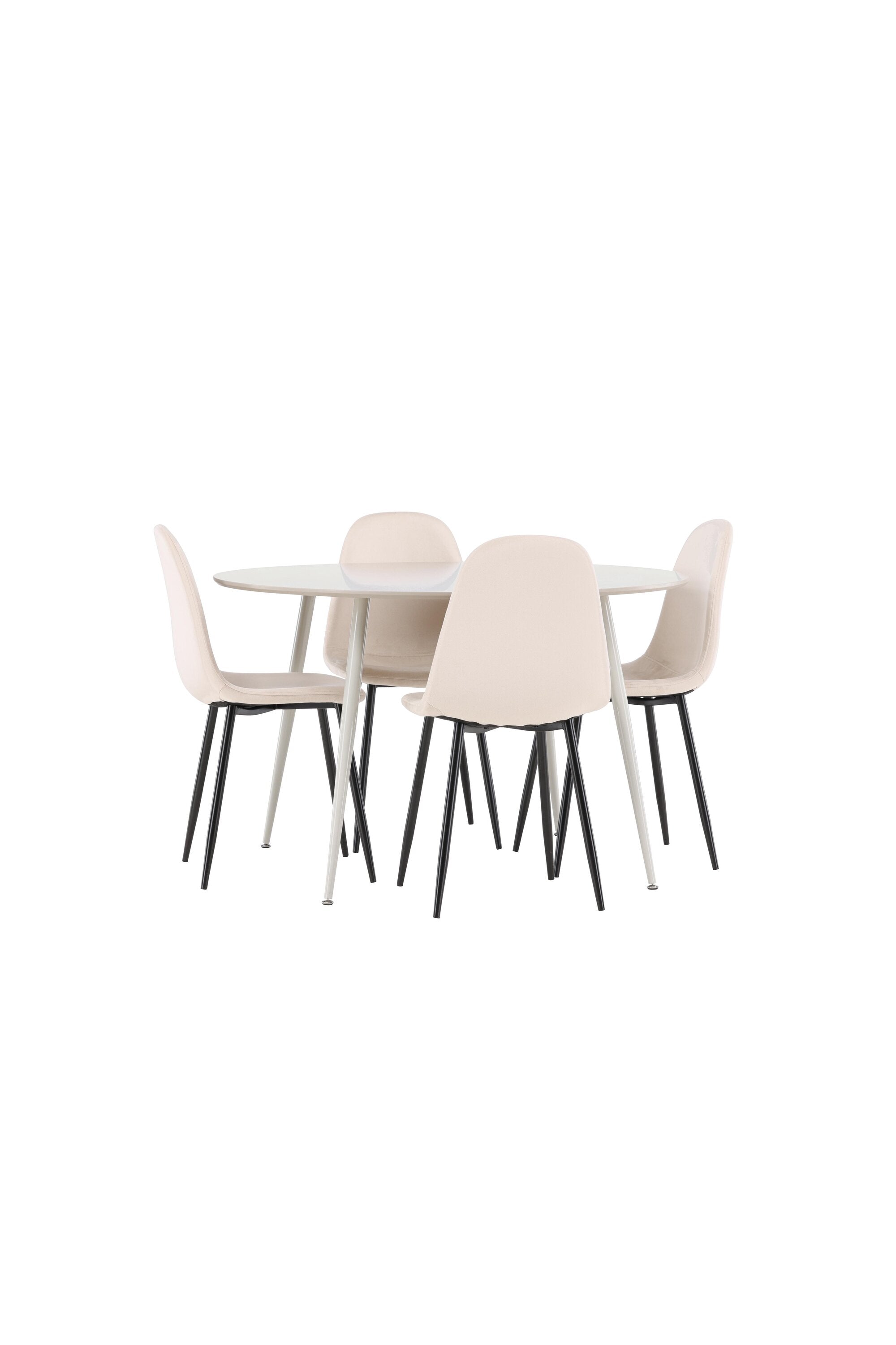 Plaza Matbord med Polar Matstol-GR Dining Set-Venture Home-peaceofhome.se