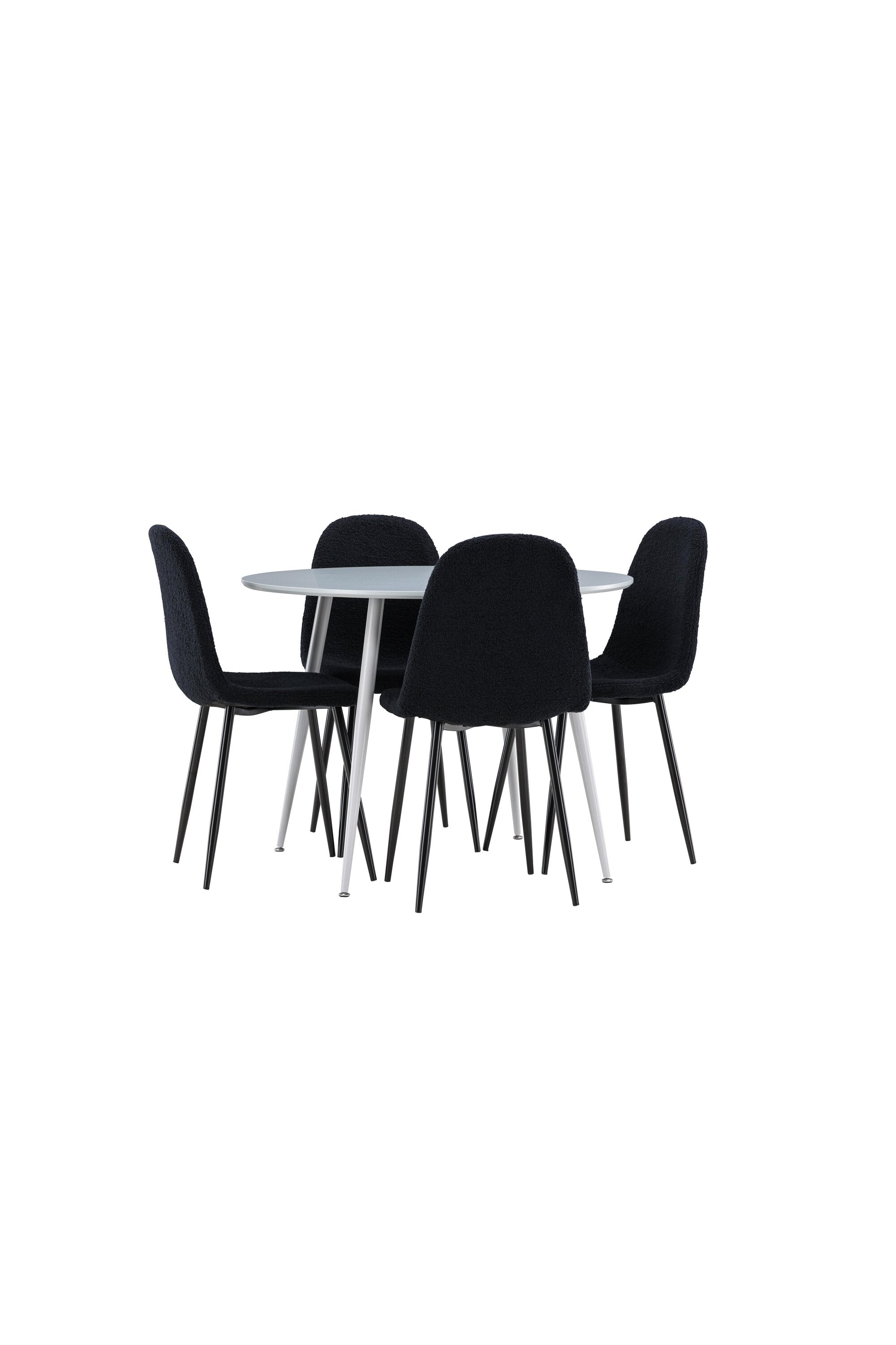 Plaza Matbord med Polar Matstol-GR Dining Set-Venture Home-peaceofhome.se