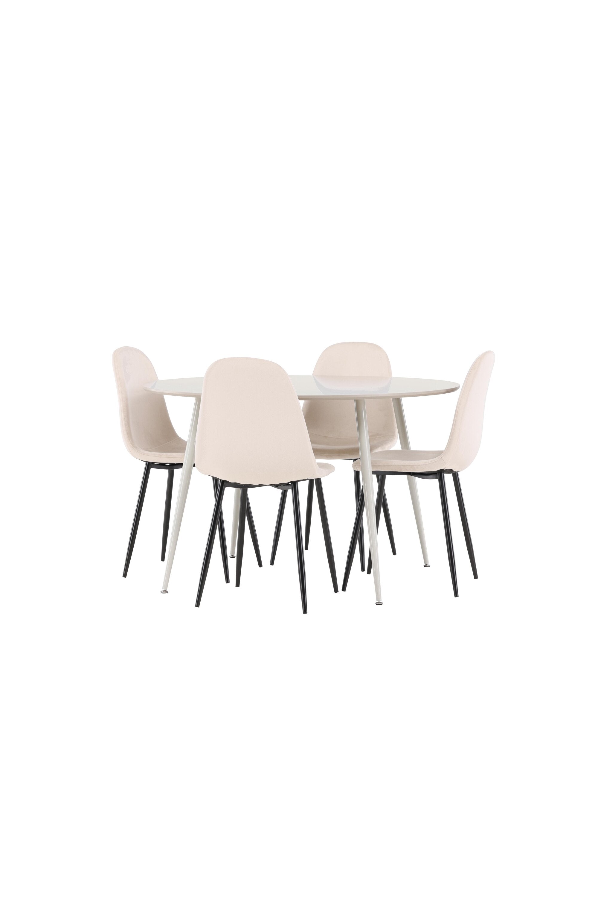 Plaza Matbord med Polar Matstol-GR Dining Set-Venture Home-peaceofhome.se