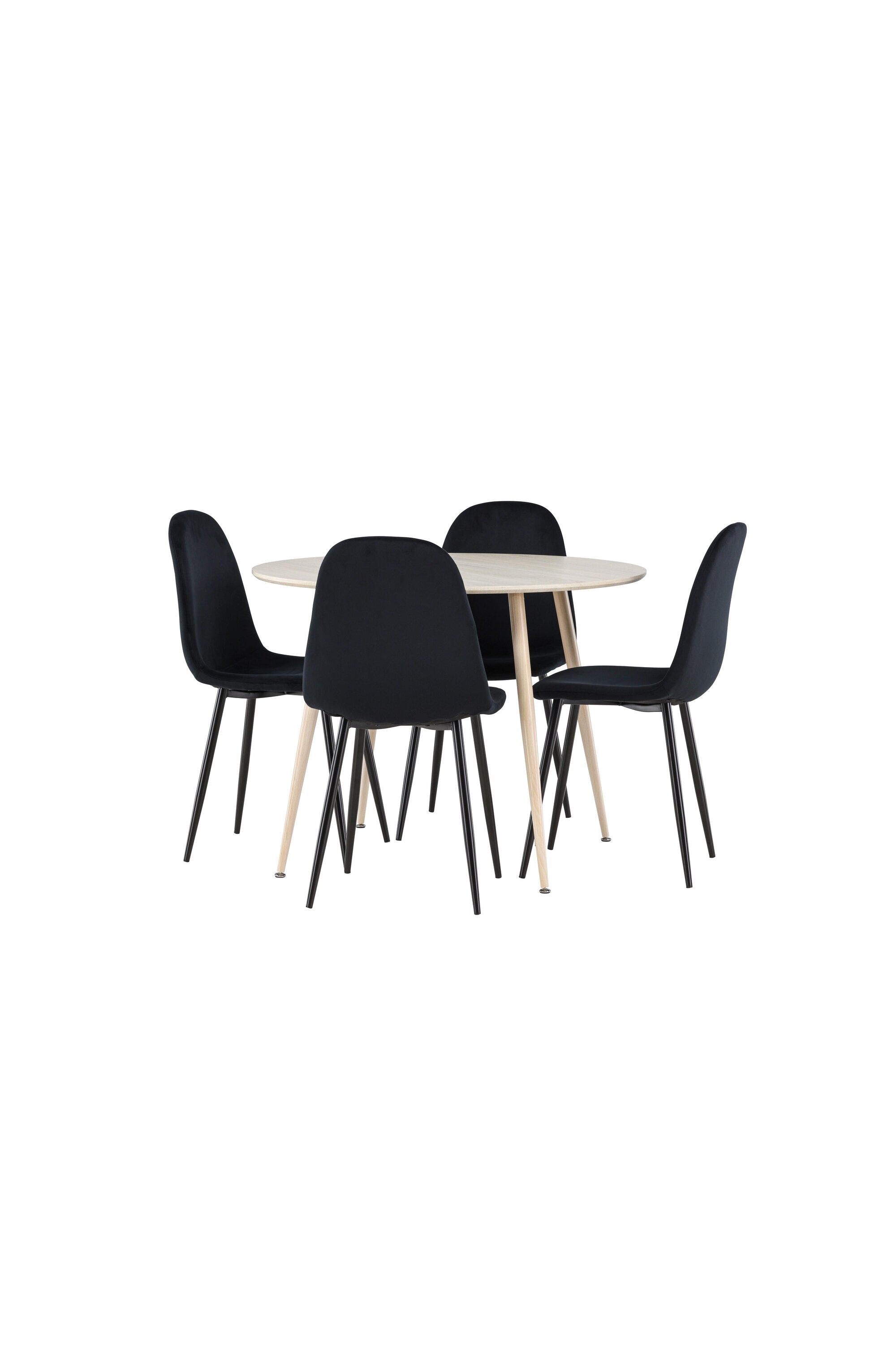 Plaza Matbord med Polar Matstol-GR Dining Set-Venture Home-peaceofhome.se