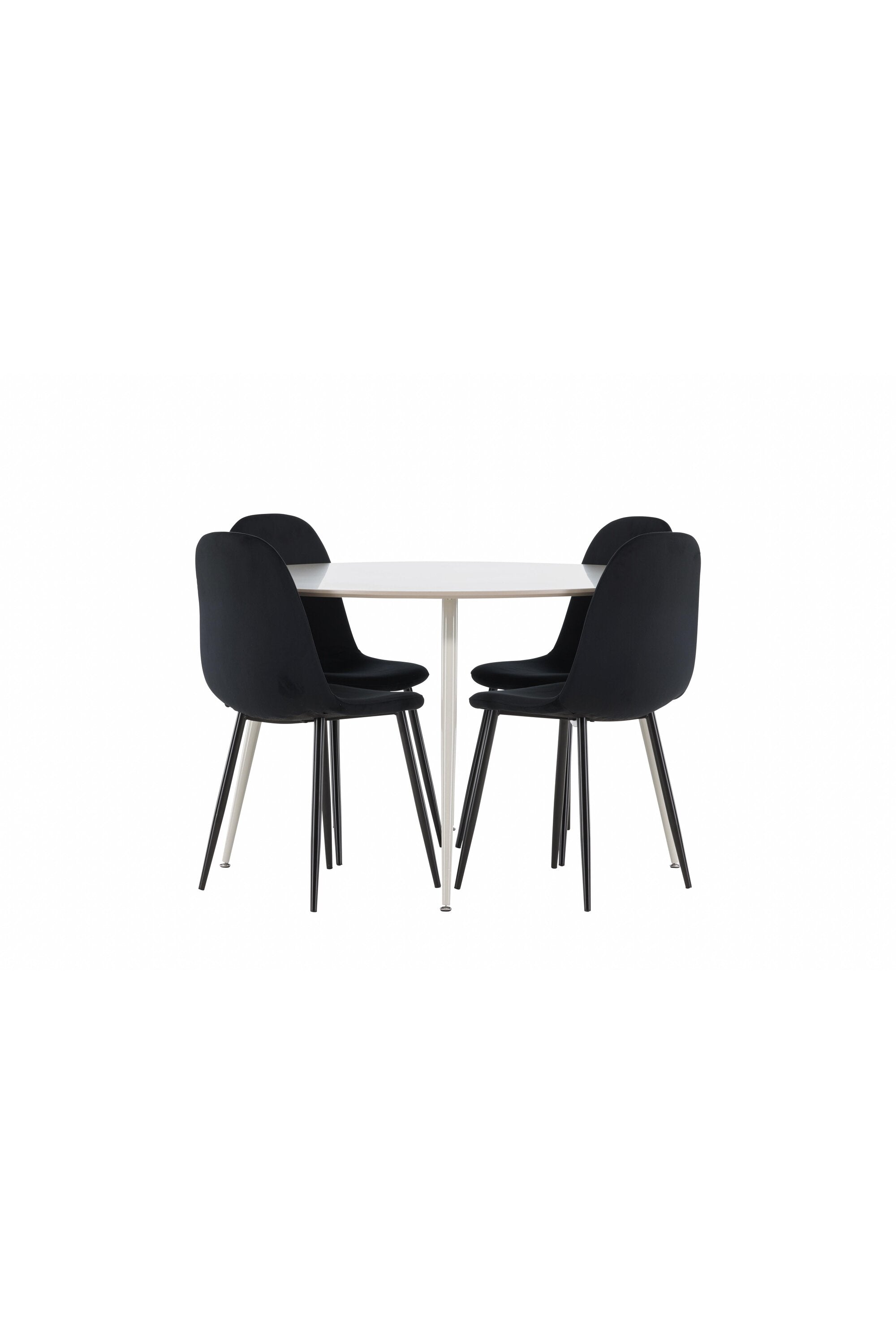 Plaza Matbord med Polar Matstol-GR Dining Set-Venture Home-peaceofhome.se