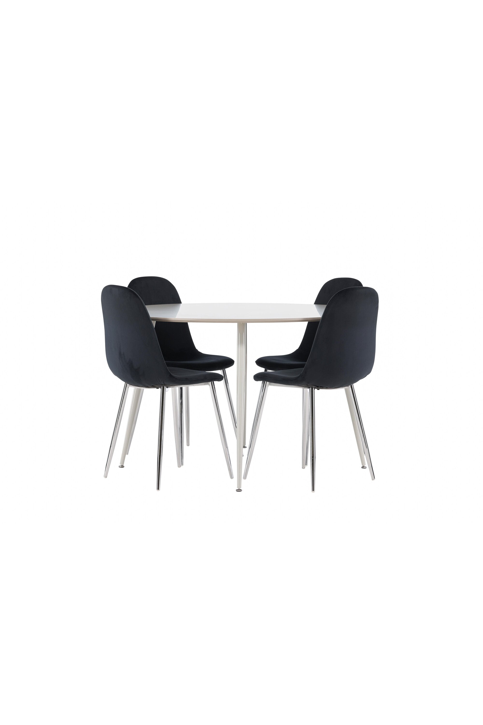 Plaza Matbord med Polar Matstol-GR Dining Set-Venture Home-peaceofhome.se