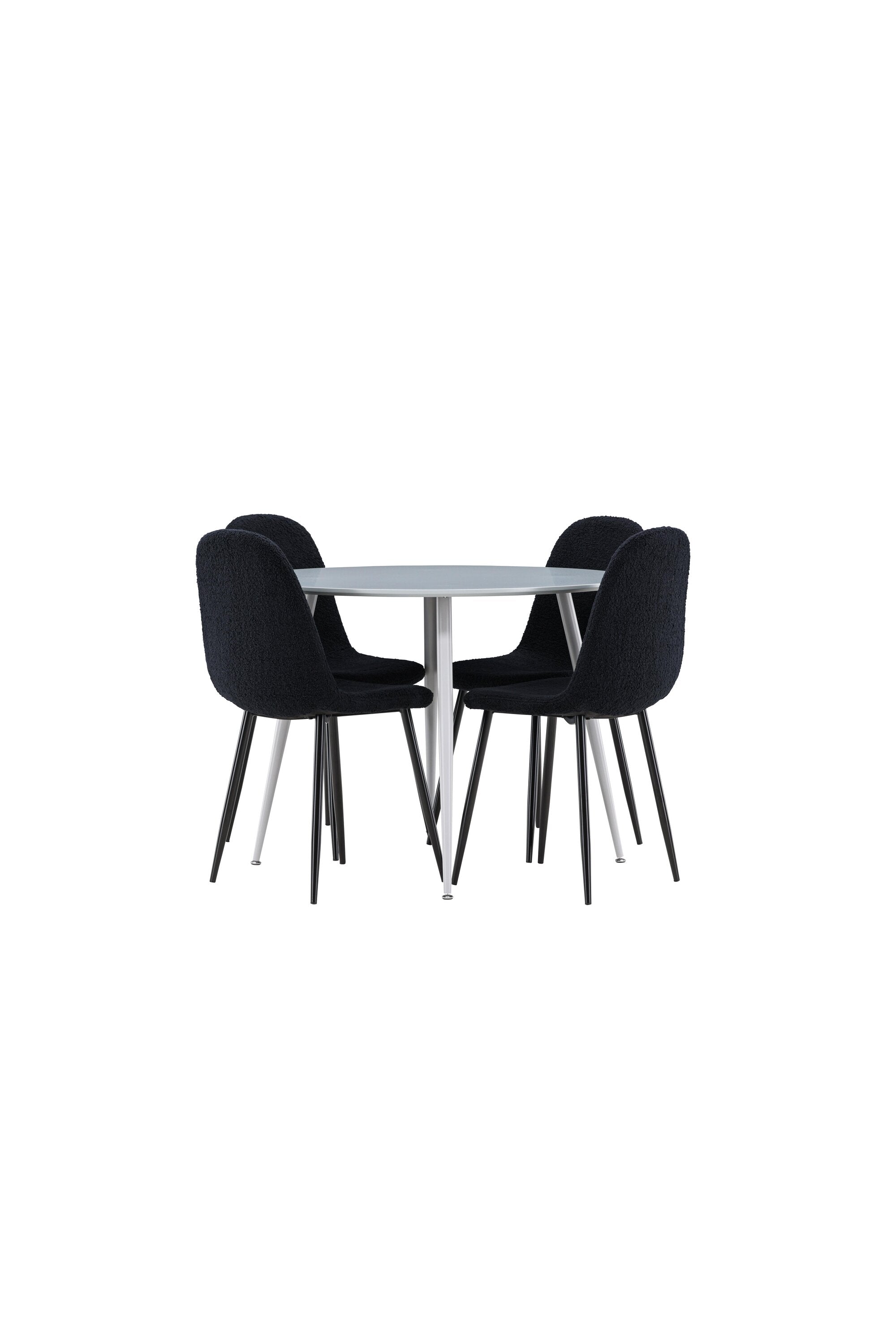 Plaza Matbord med Polar Matstol-GR Dining Set-Venture Home-peaceofhome.se