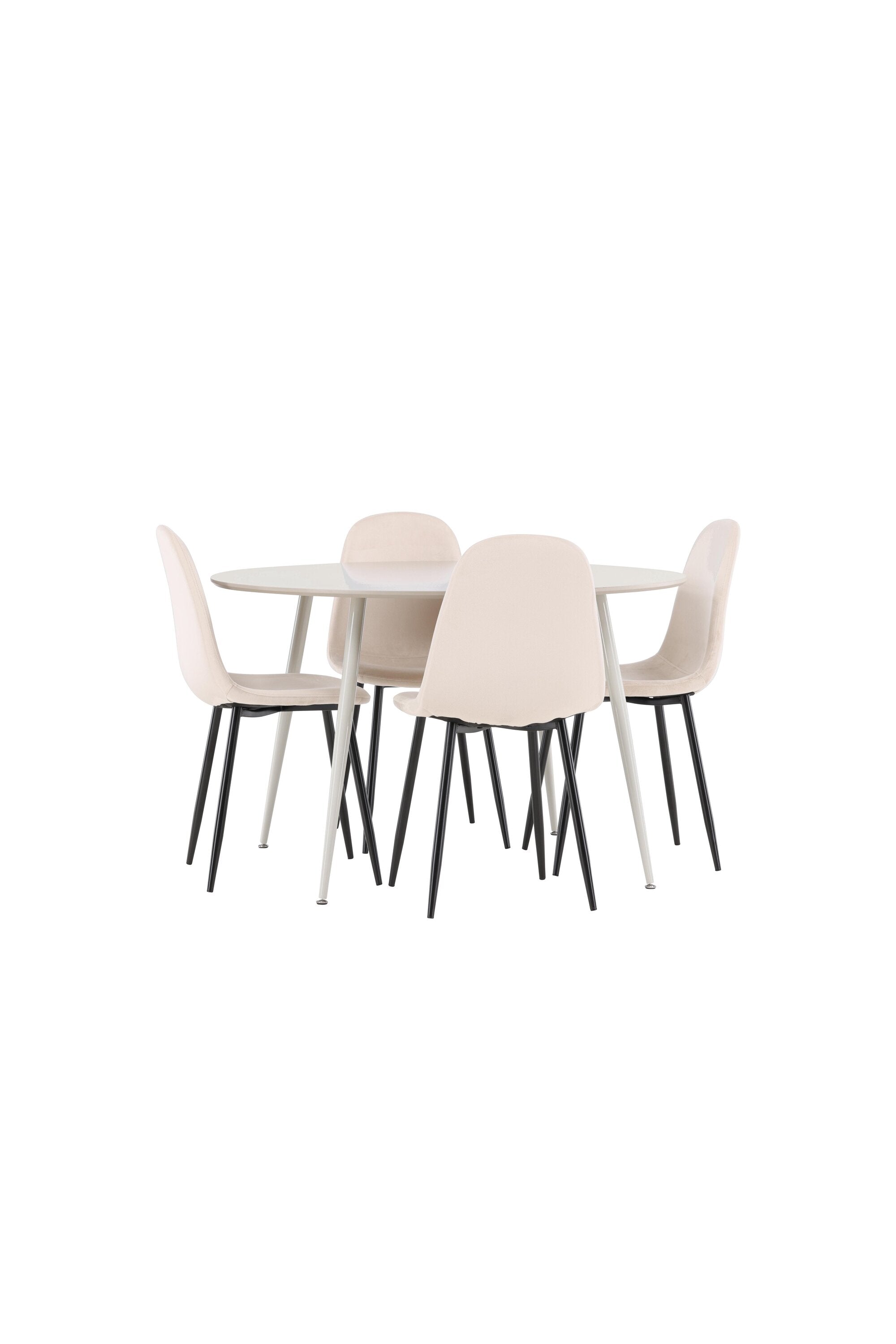 Plaza Matbord med Polar Matstol-GR Dining Set-Venture Home-peaceofhome.se