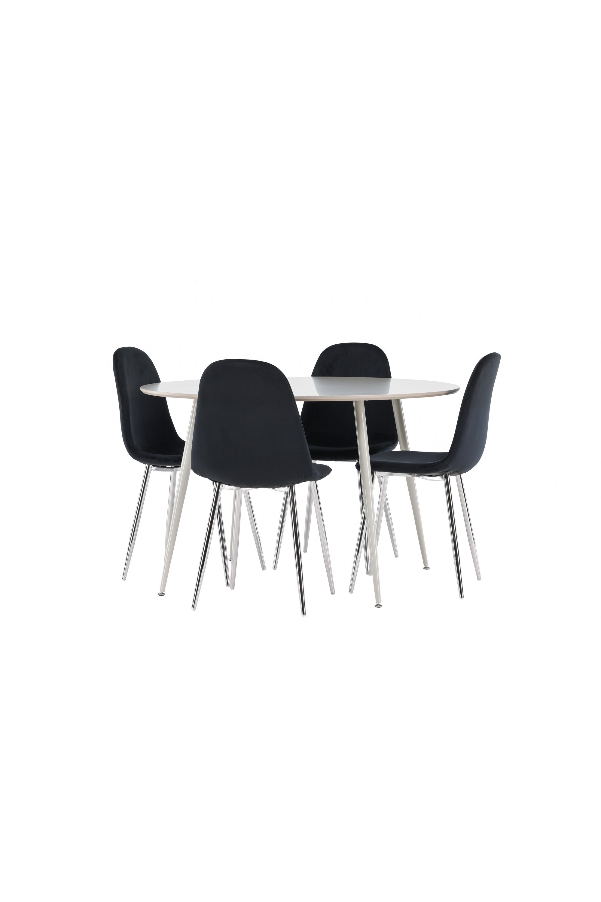 Plaza Matbord med Polar Matstol-GR Dining Set-Venture Home-peaceofhome.se