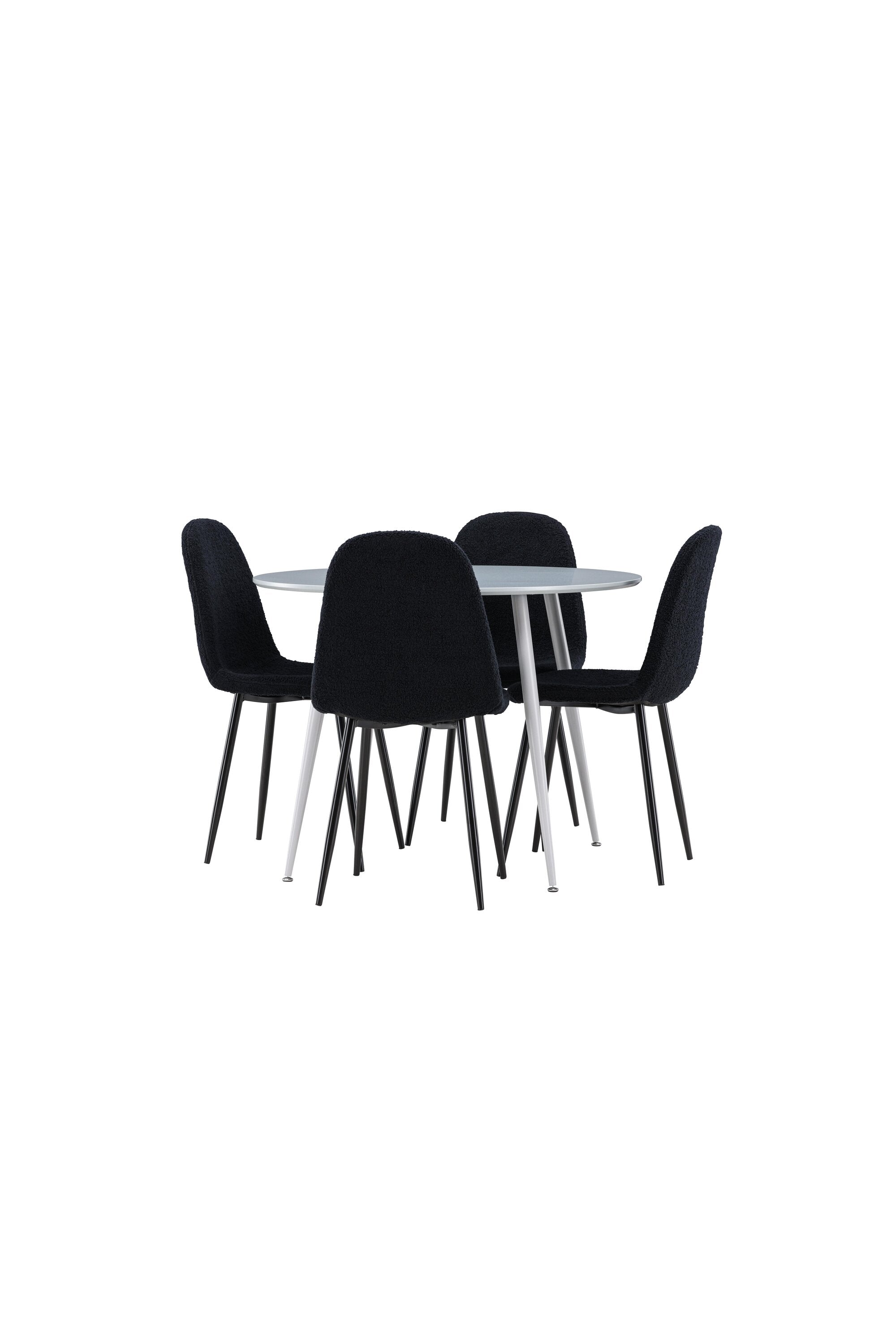 Plaza Matbord med Polar Matstol-GR Dining Set-Venture Home-peaceofhome.se