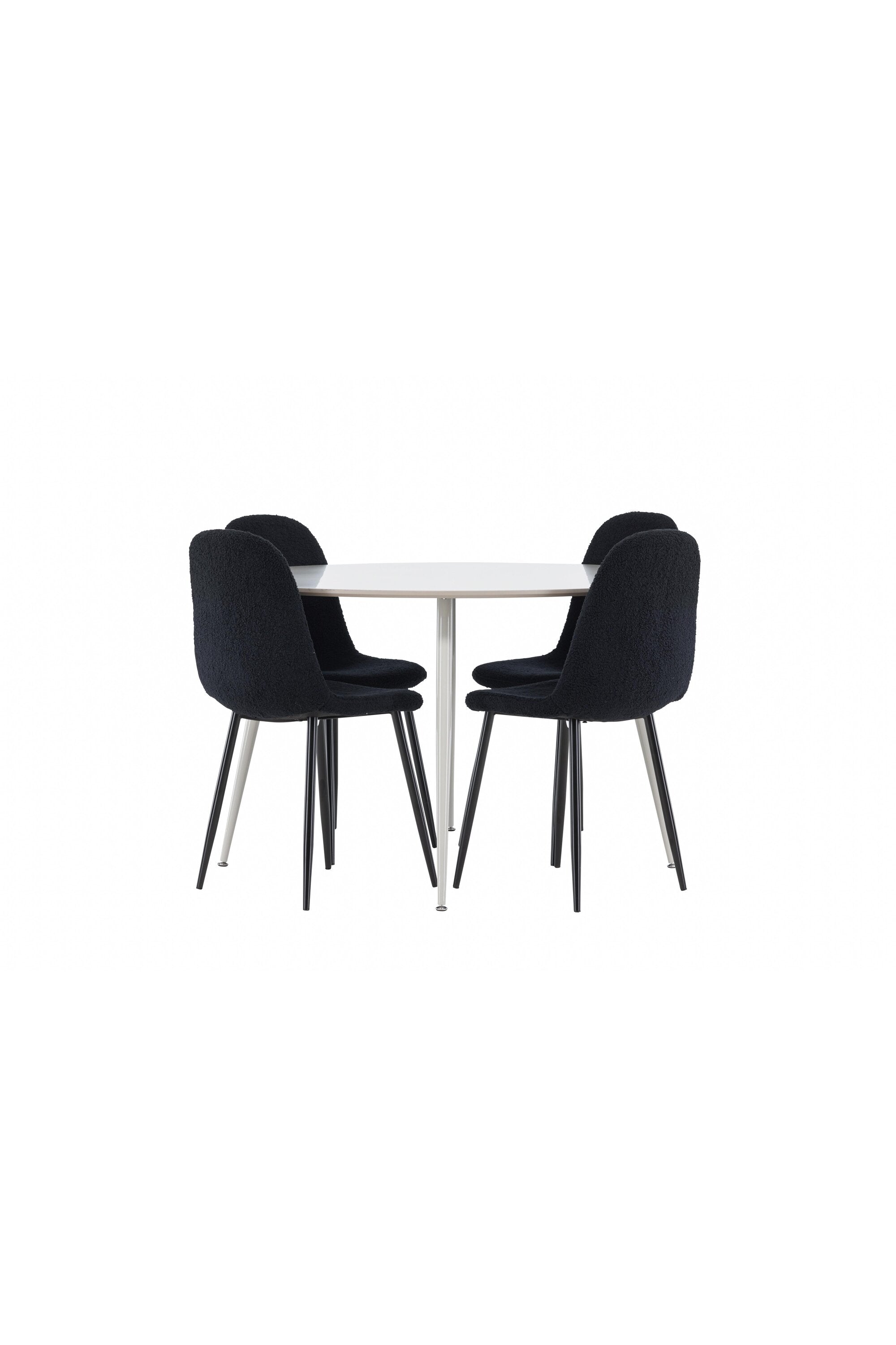 Plaza Matbord med Polar Matstol-GR Dining Set-Venture Home-peaceofhome.se