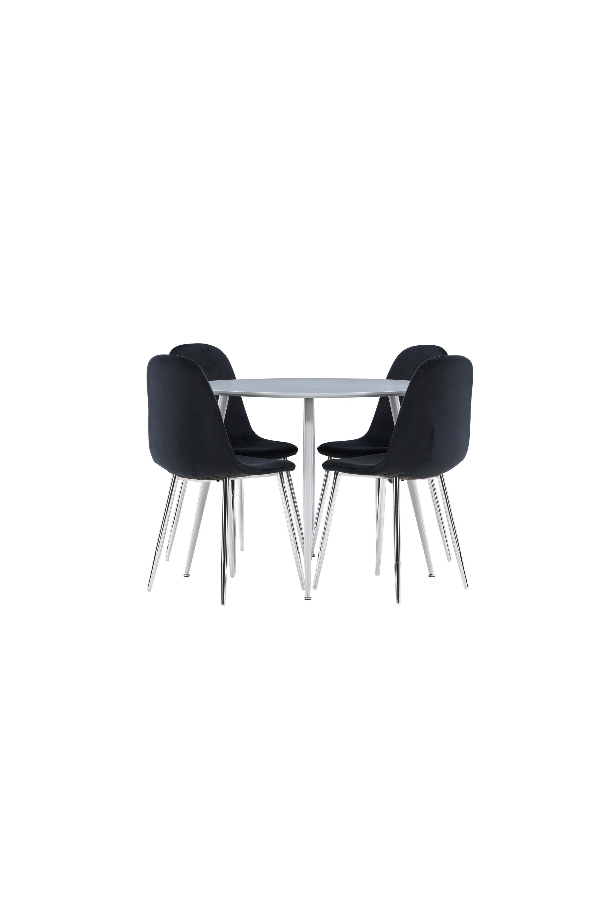 Plaza Matbord med Polar Matstol-GR Dining Set-Venture Home-peaceofhome.se