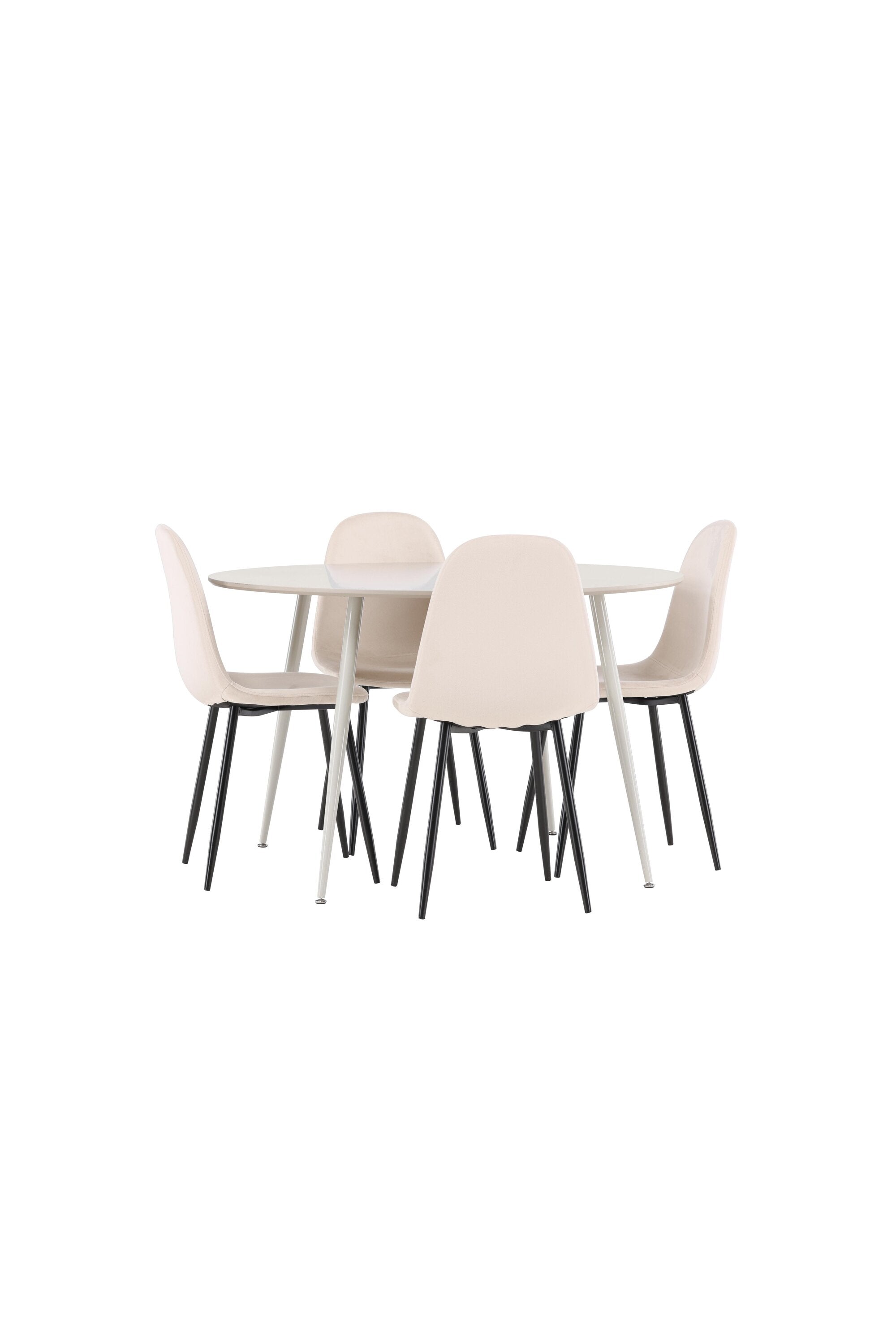 Plaza Matbord med Polar Matstol-GR Dining Set-Venture Home-peaceofhome.se