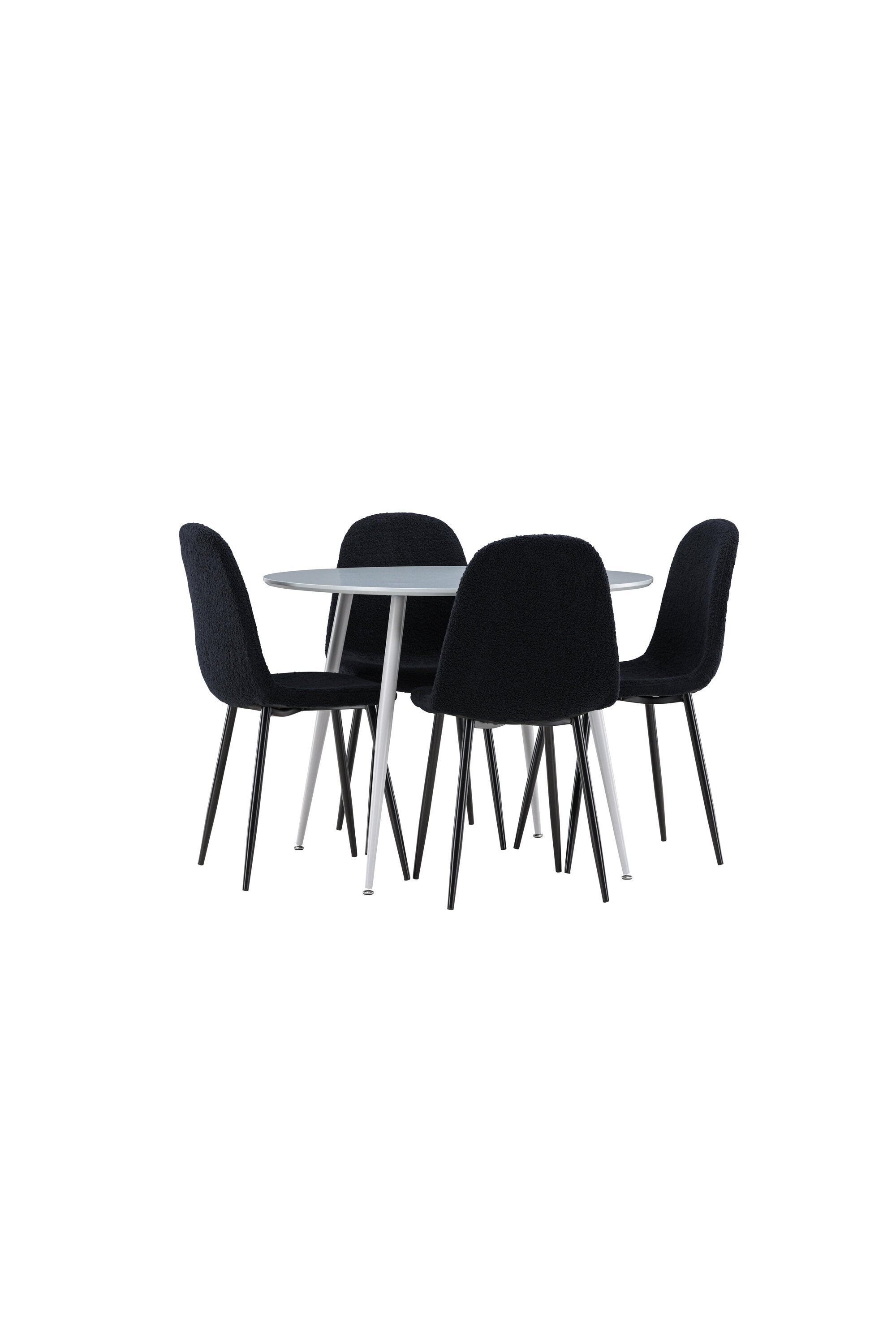 Plaza Matbord med Polar Matstol-GR Dining Set-Venture Home-peaceofhome.se