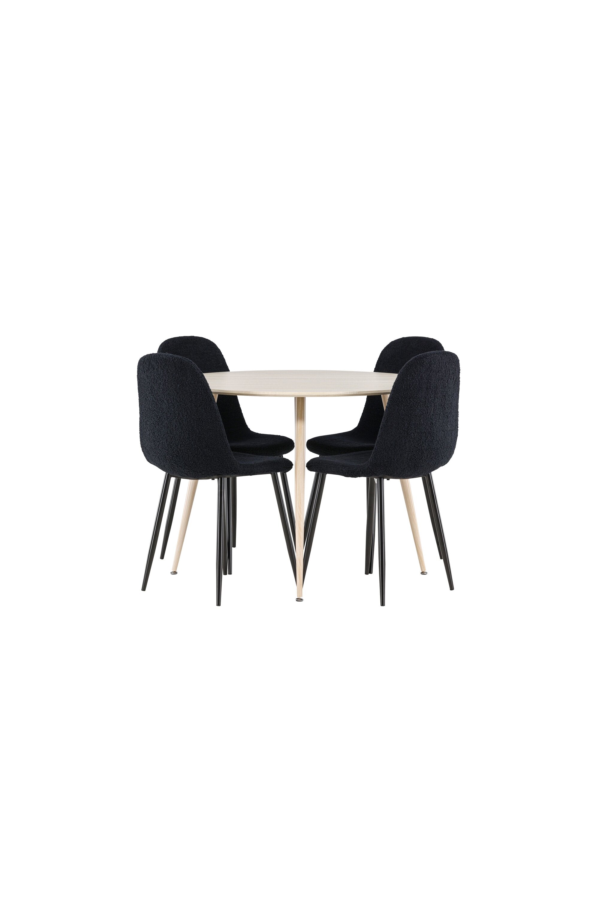 Plaza Matbord med Polar Matstol-GR Dining Set-Venture Home-peaceofhome.se