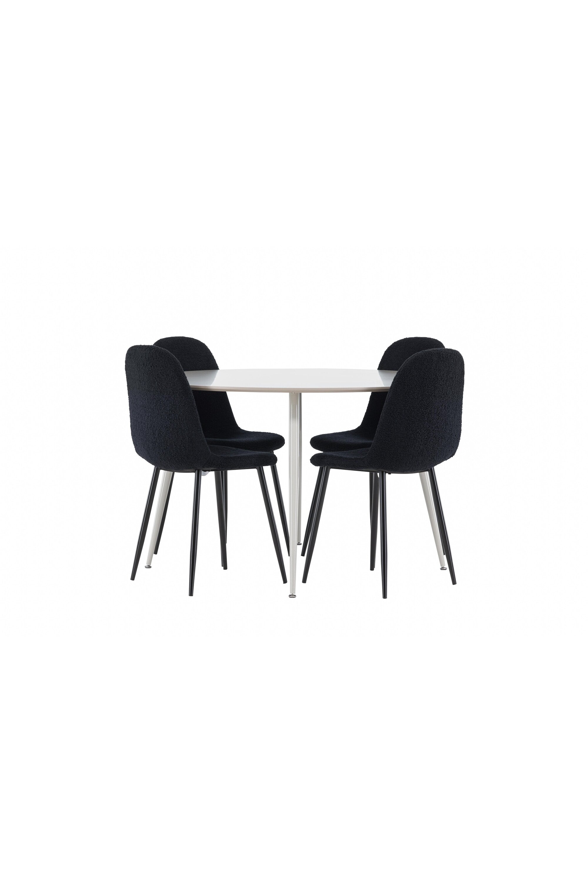 Plaza Matbord med Polar Matstol-GR Dining Set-Venture Home-peaceofhome.se