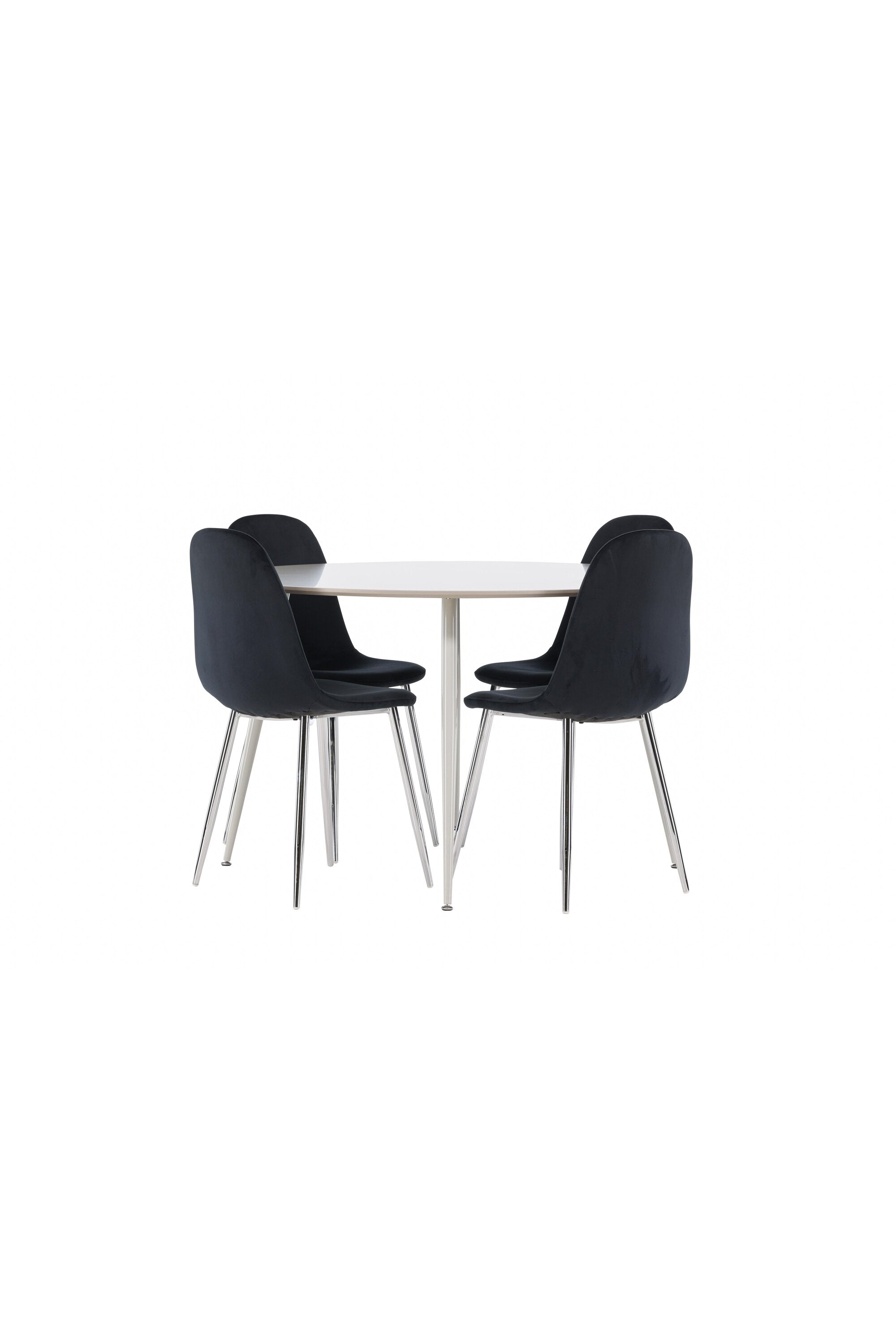 Plaza Matbord med Polar Matstol-GR Dining Set-Venture Home-peaceofhome.se