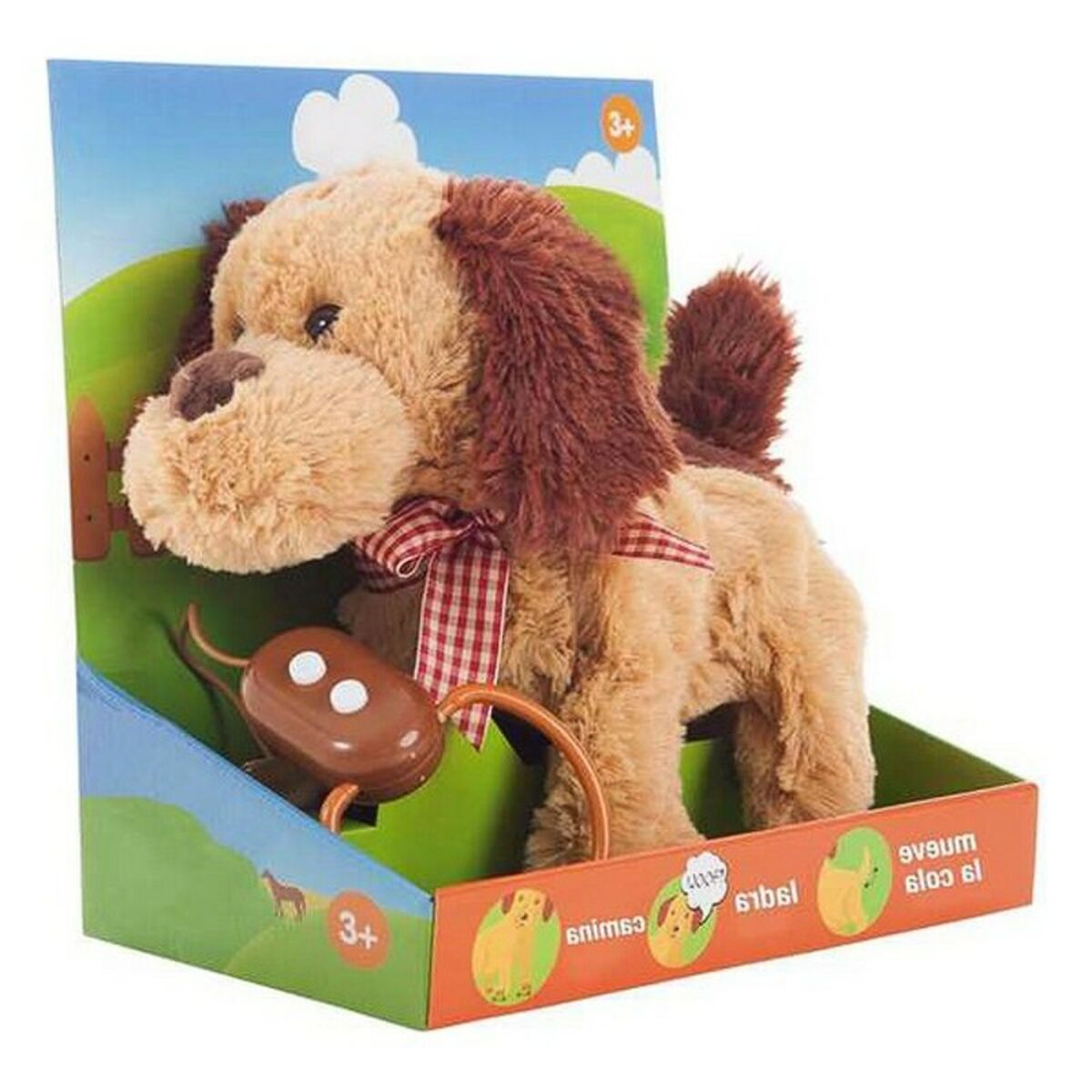 Plyschdocka Hund Brun 22 cm-Leksaker och spel, Mjuka leksaker-BigBuy Fun-peaceofhome.se