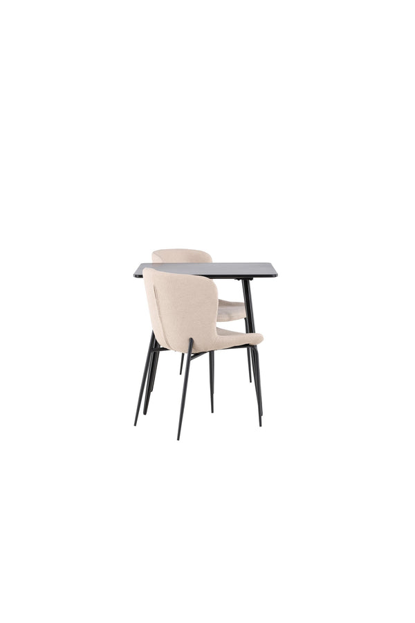 Polar Matbord med Modesto Matstol-GR Dining Set-Venture Home-peaceofhome.se