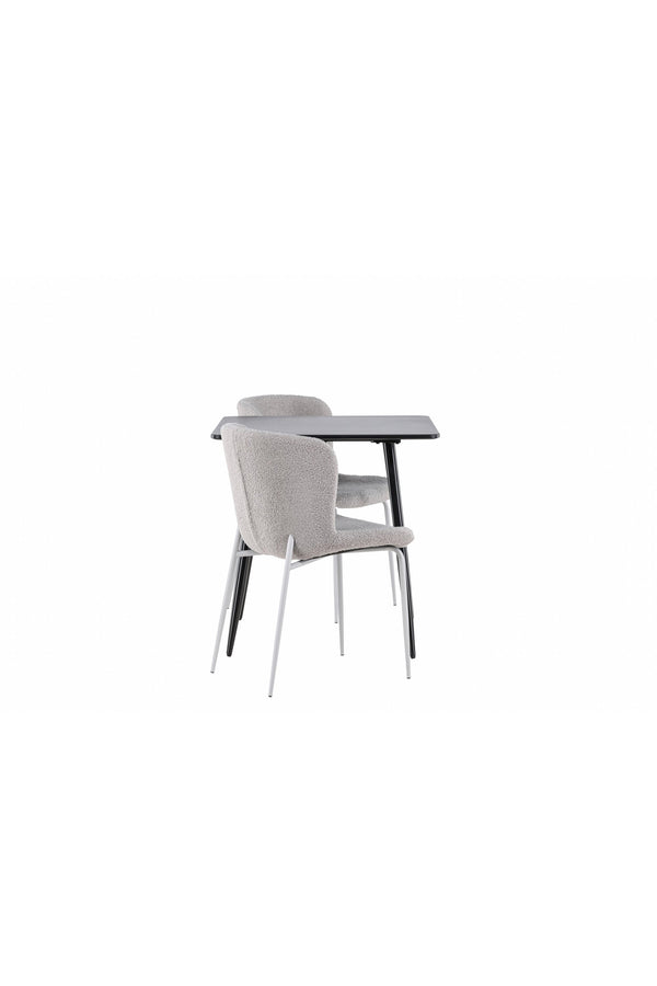 Polar Matbord med Modesto Matstol-GR Dining Set-Venture Home-peaceofhome.se