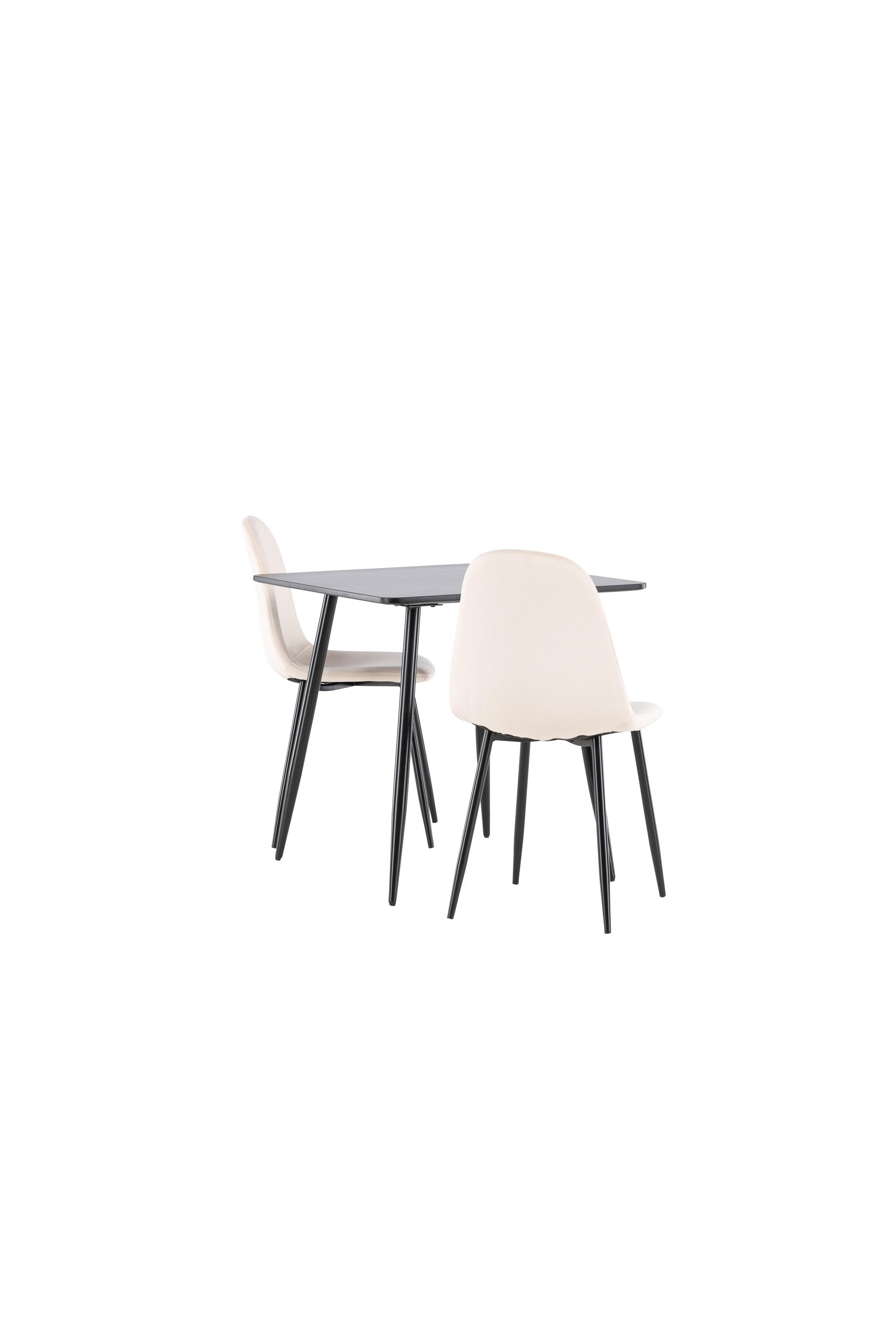 Polar Matbord med Polar Matstol-GR Dining Set-Venture Home-peaceofhome.se