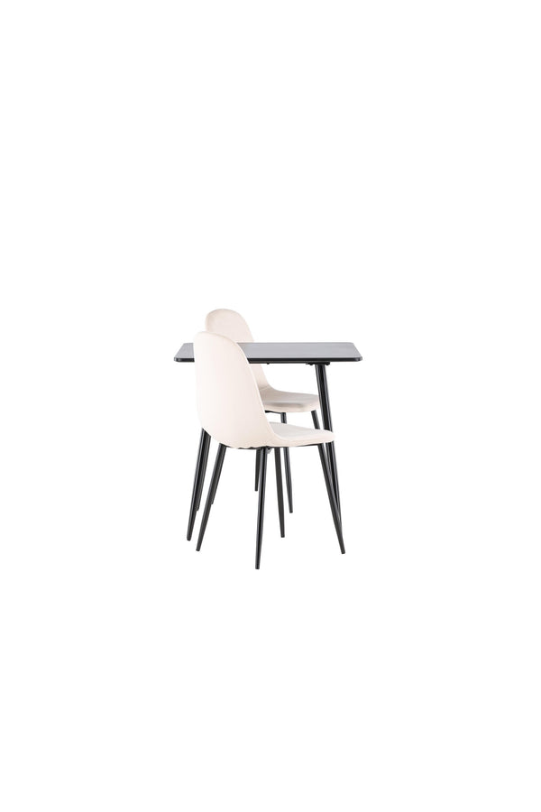 Polar Matbord med Polar Matstol-GR Dining Set-Venture Home-peaceofhome.se