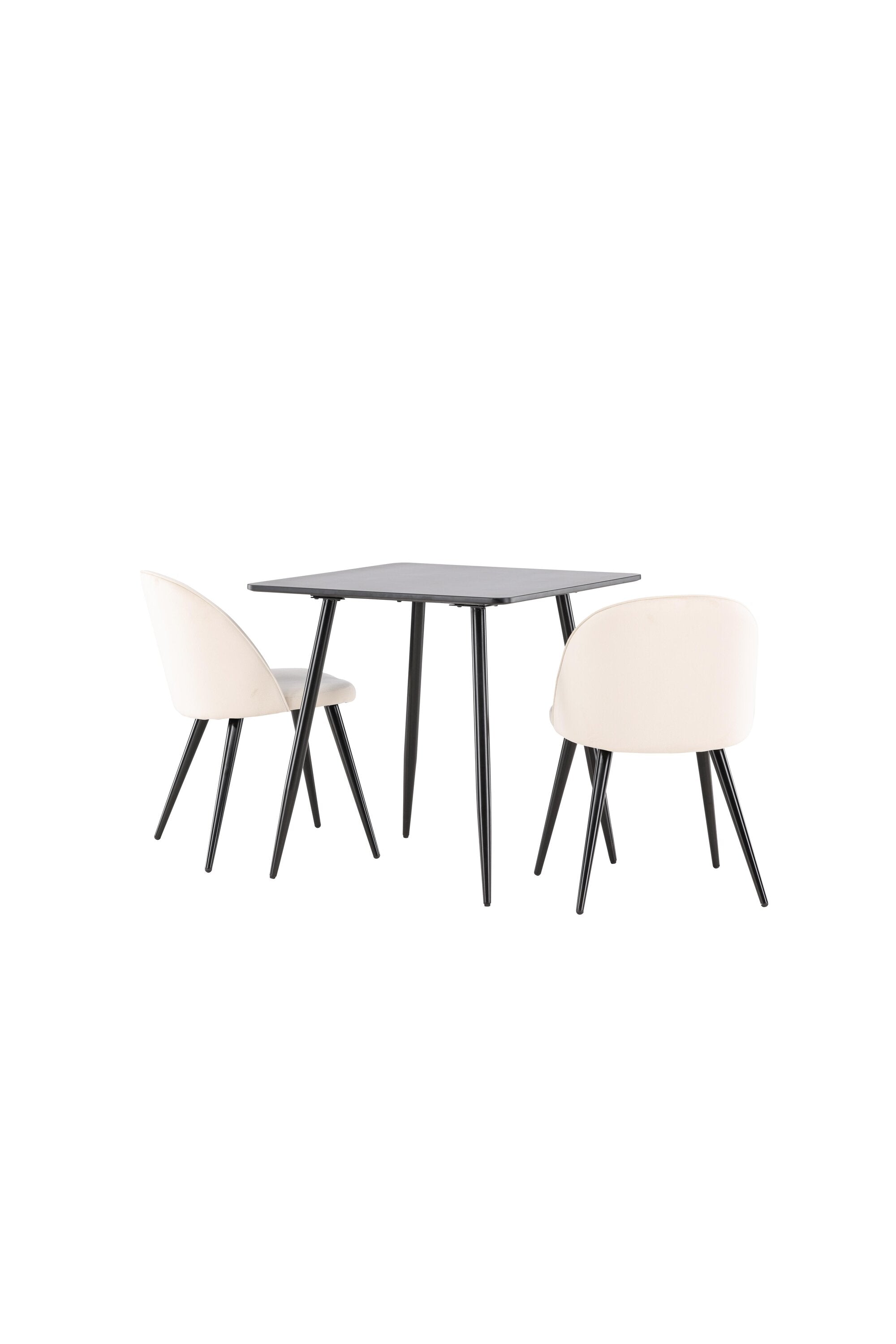 Polar Matbord med Velvet Matstol-GR Dining Set-Venture Home-peaceofhome.se