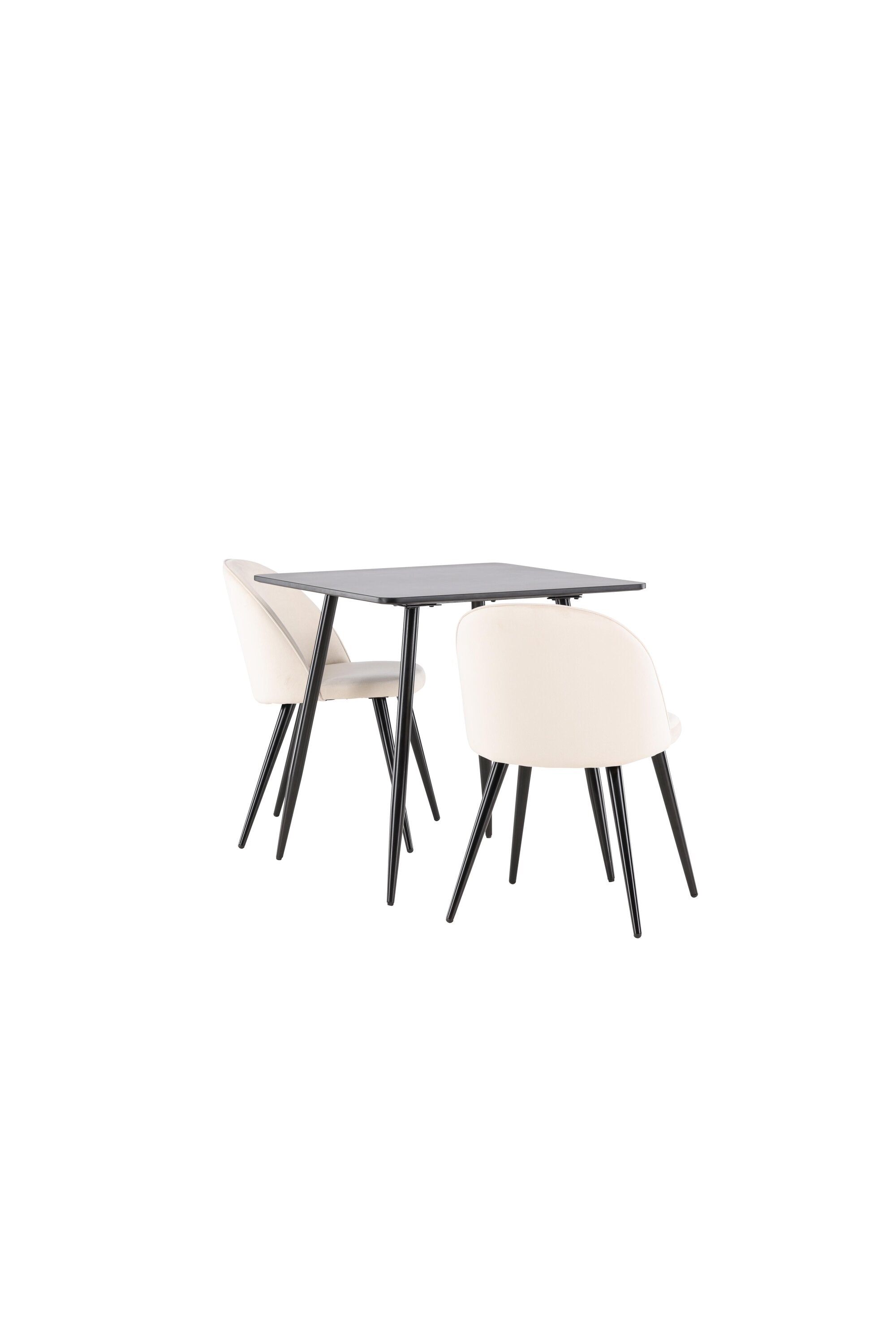 Polar Matbord med Velvet Matstol-GR Dining Set-Venture Home-peaceofhome.se